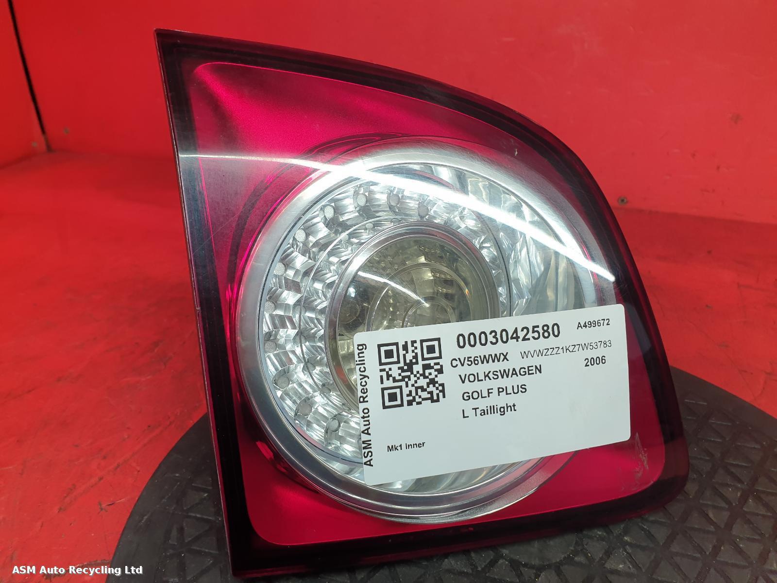 View Auto part L Taillight Volkswagen Golf Plus 2006