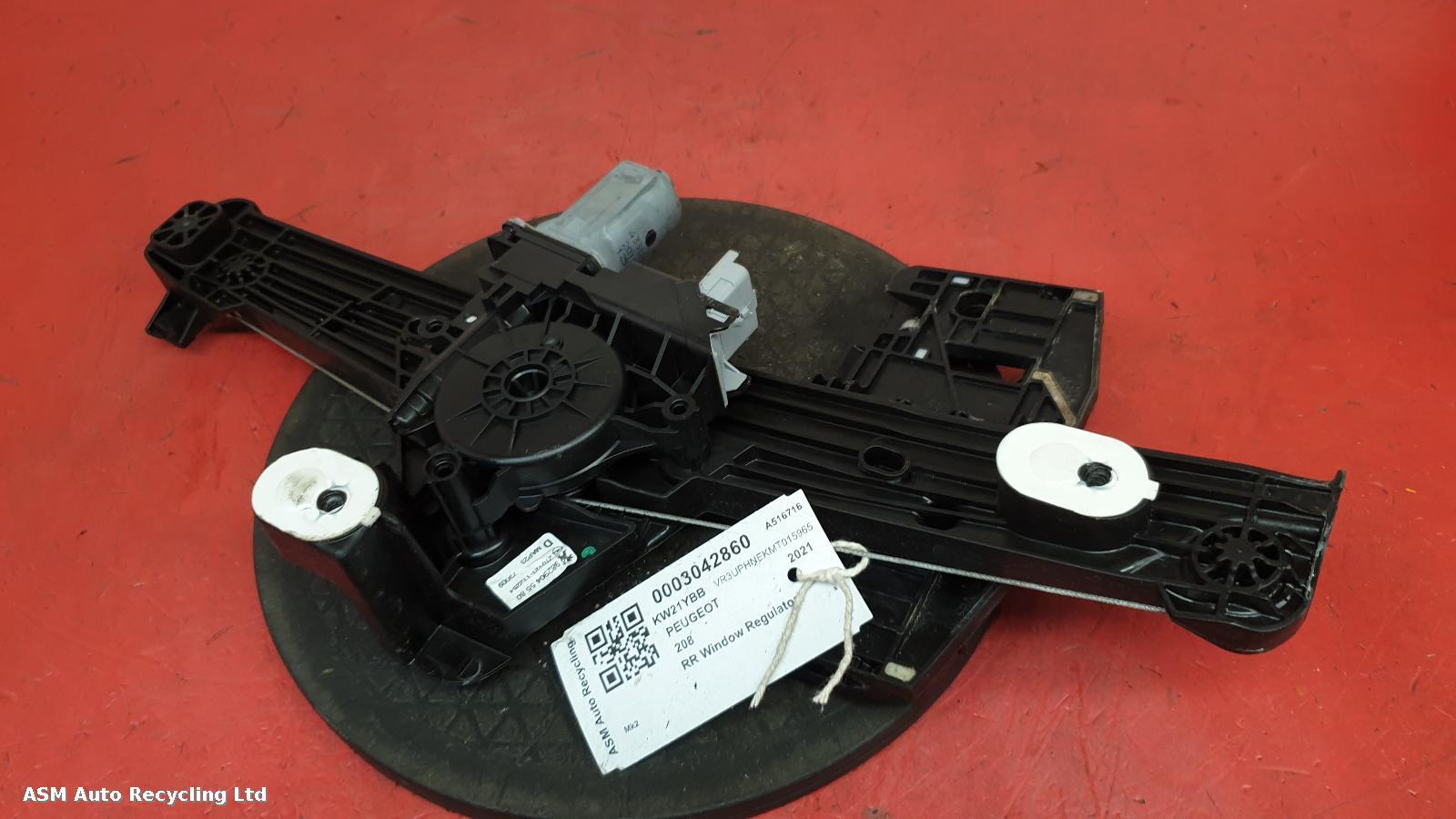 View Auto part RR Window Regulator Peugeot 208 2021
