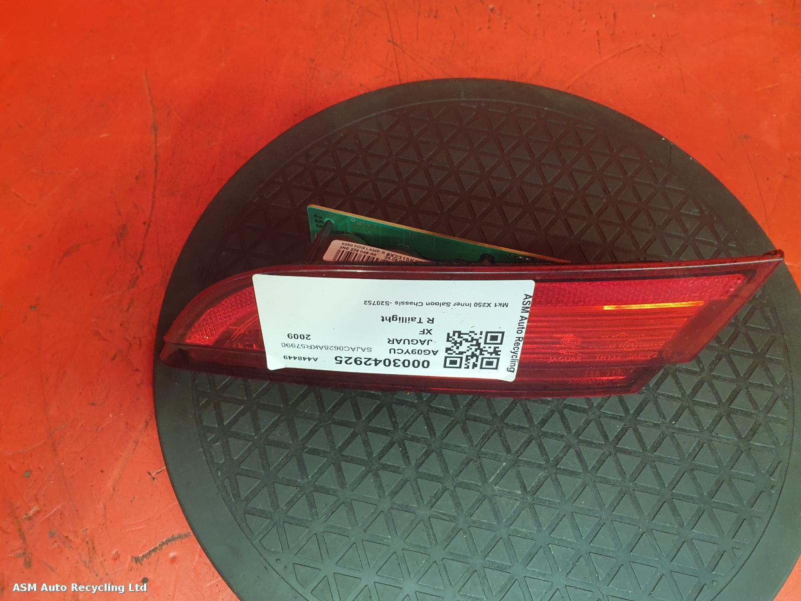 View Auto part R Taillight Jaguar Xf 2009