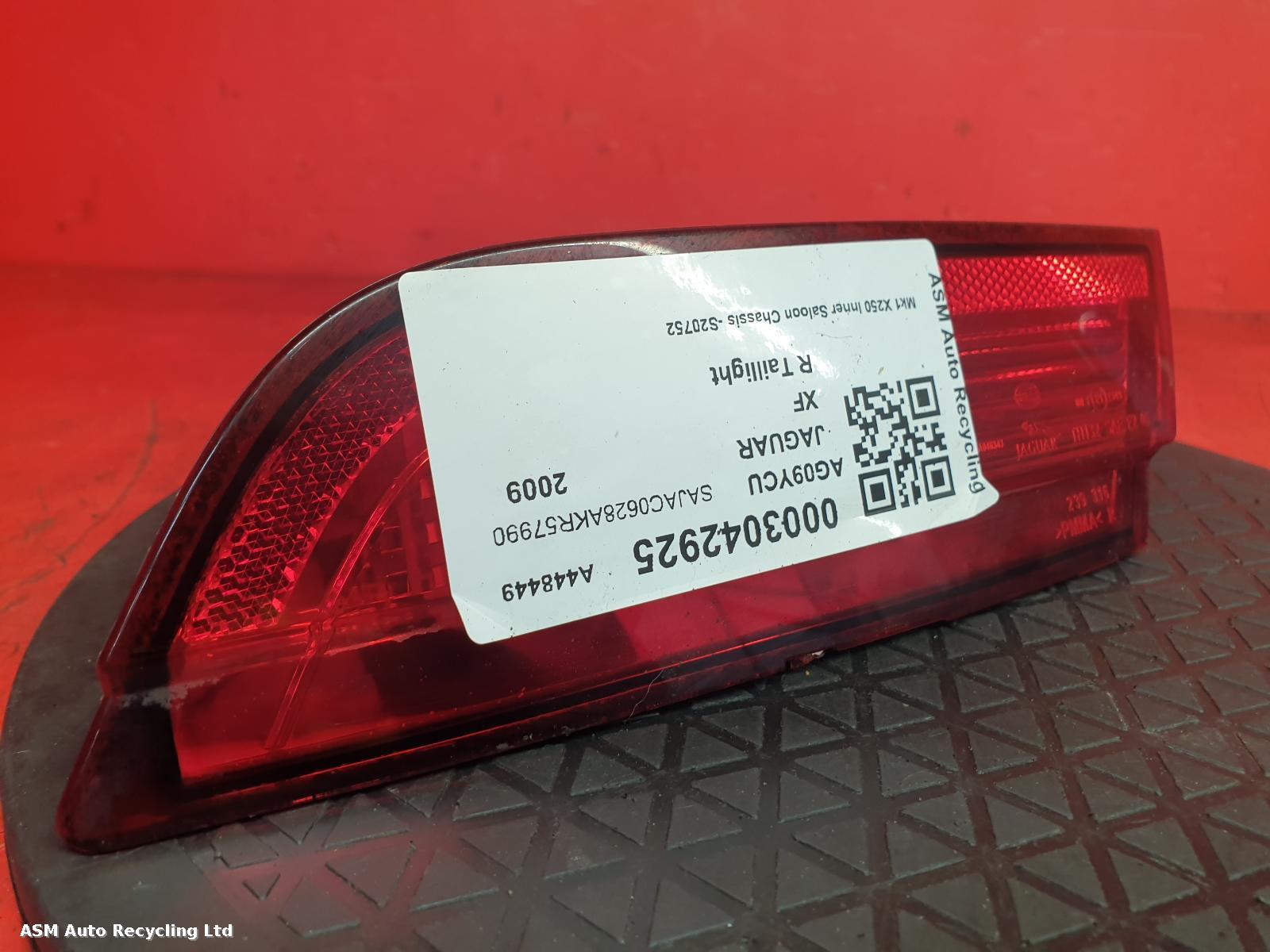 View Auto part R Taillight Jaguar Xf 2009