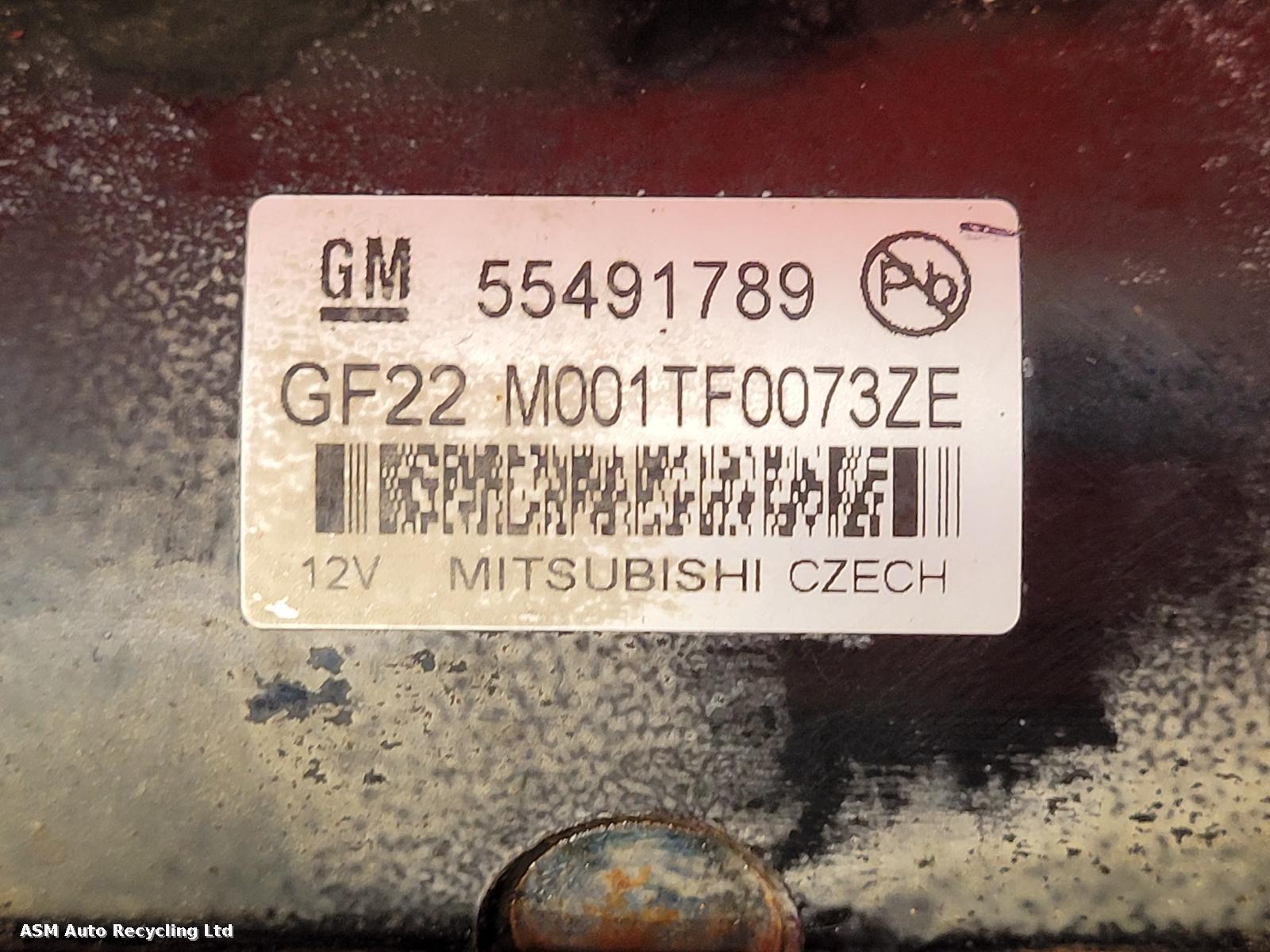 View Auto part Starter Motor Vauxhall Insignia 2016