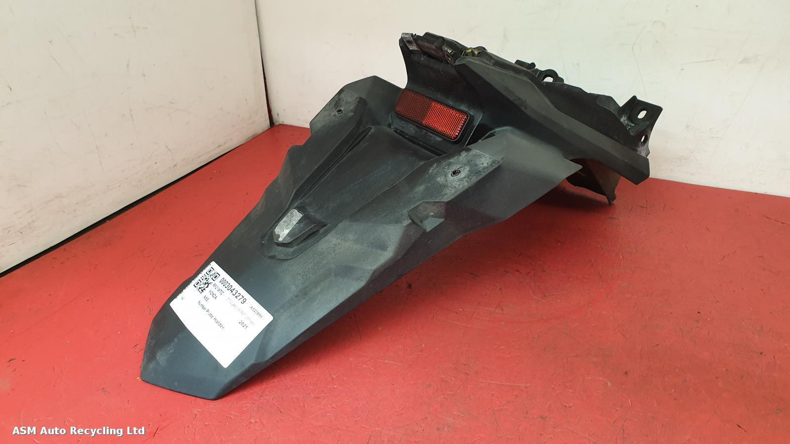 View Auto part Number Plate Holder Honda Nss 2021