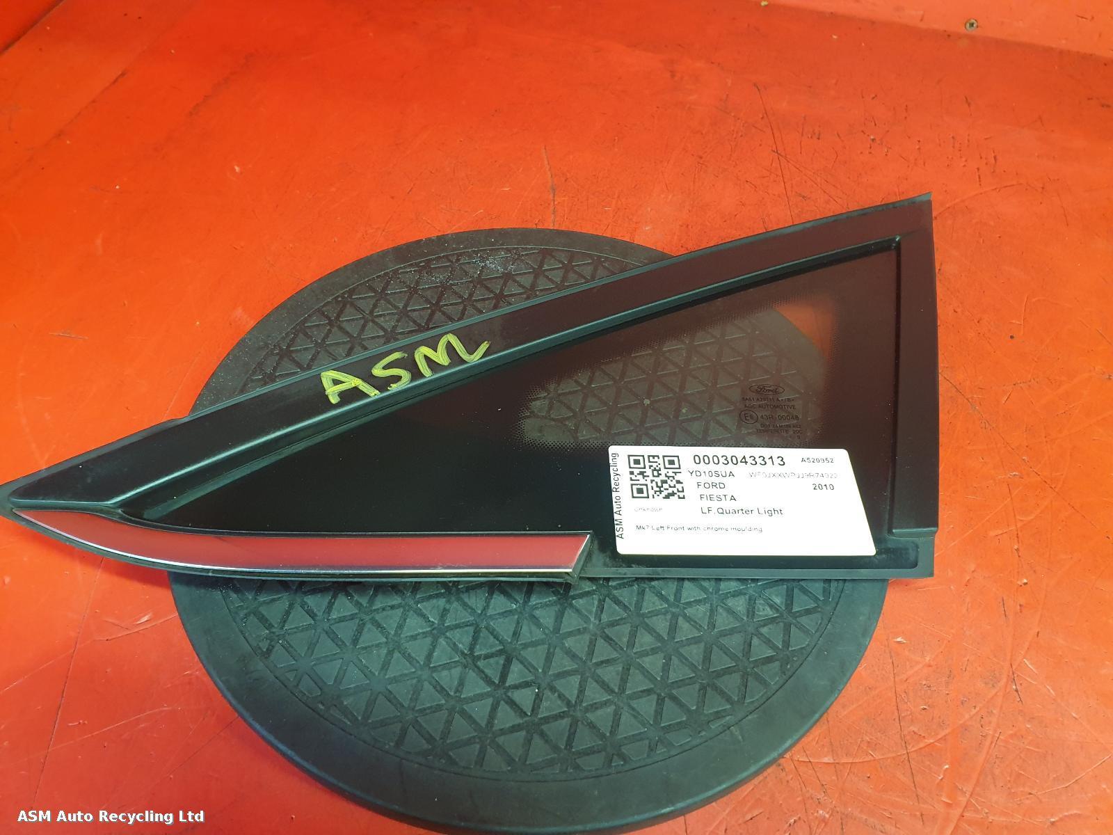 View Auto part LF Quarter Light Ford Fiesta 2010