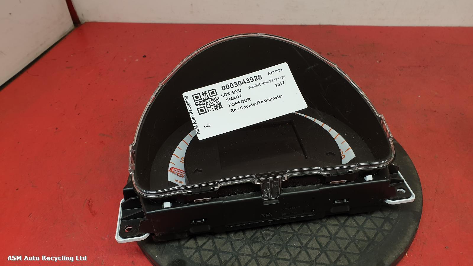 View Auto part Speedometer Smart Forfour 2017