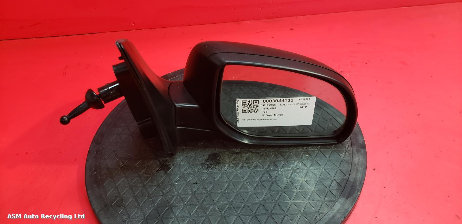 View Auto part R Door Mirror Hyundai I20 2012