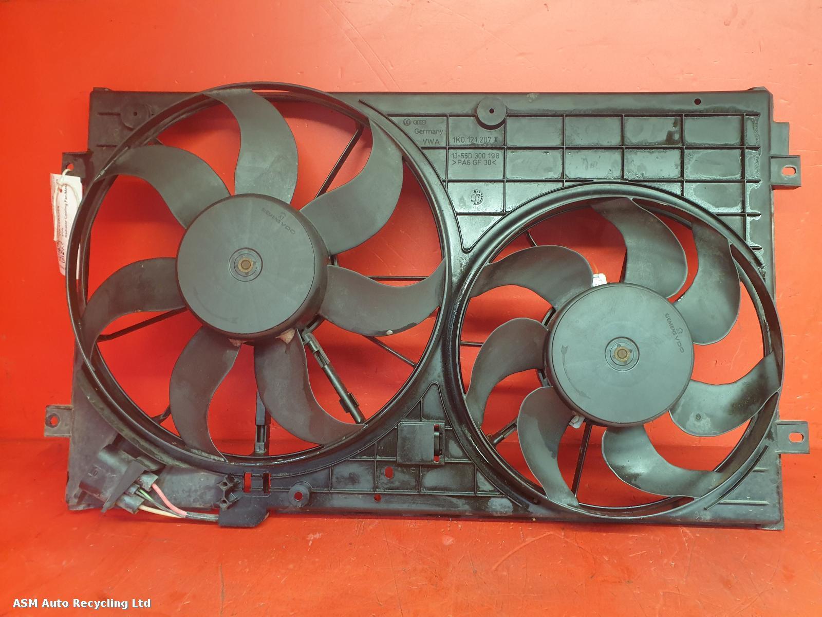View Auto part Engine Cooling Motor Volkswagen Eos 2008