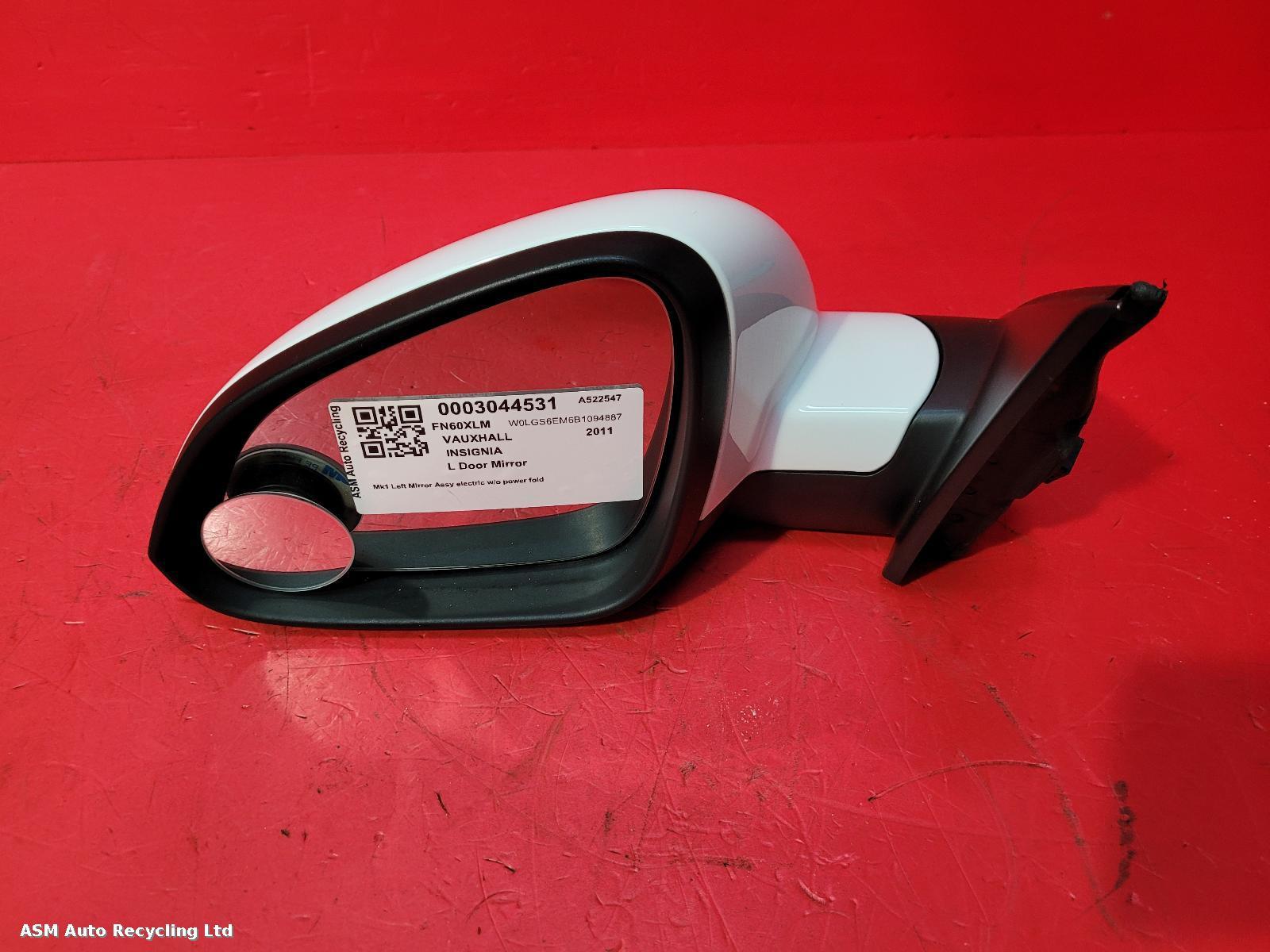 View Auto part L Door Mirror Vauxhall Insignia 2011