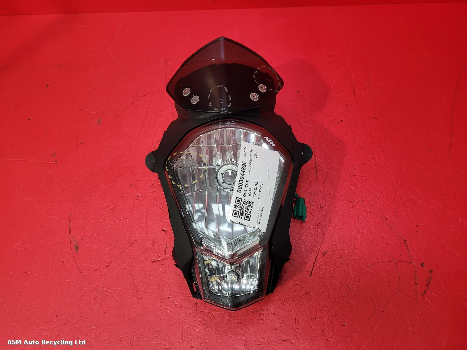 View Auto part Headlamp Ktm 125 Duke 2012