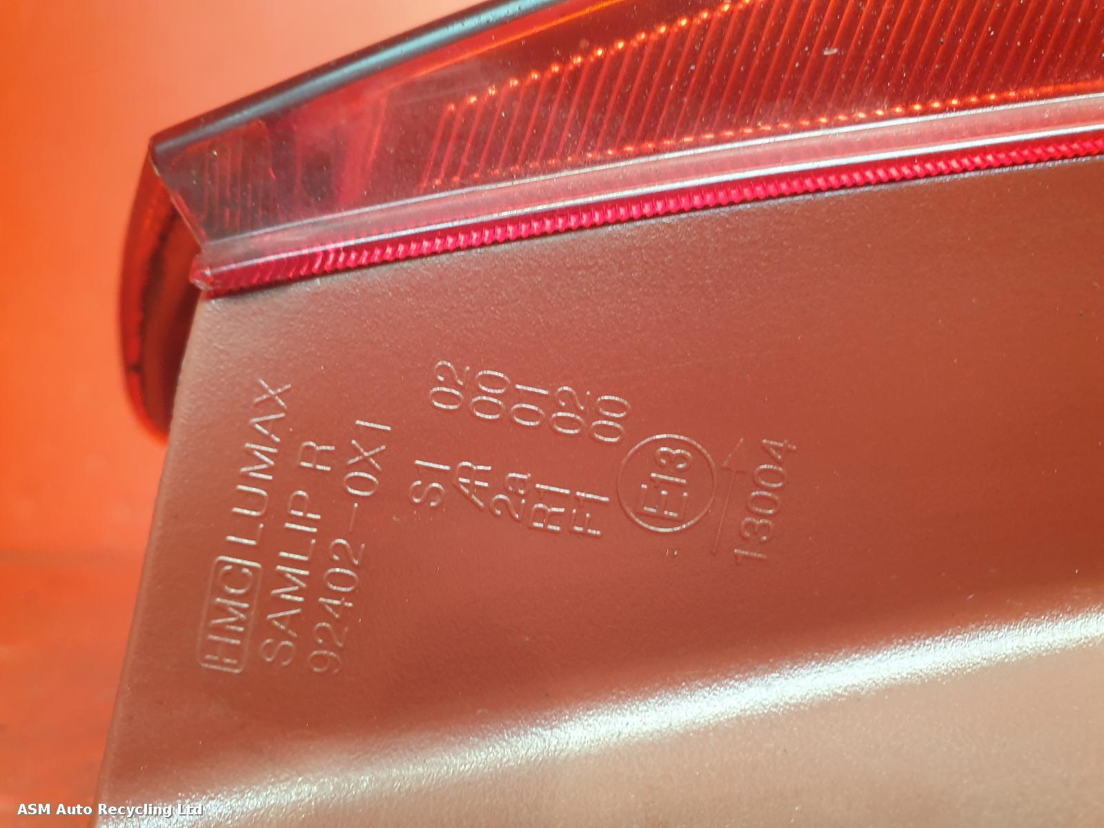 View Auto part R Taillight Hyundai I10 2013