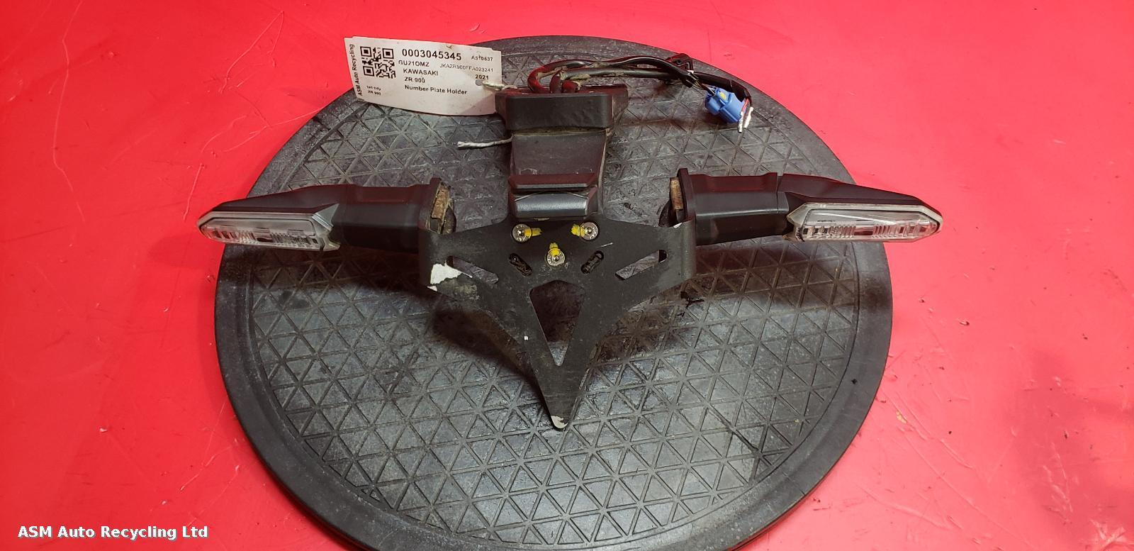 View Auto part Number Plate Holder Kawasaki Zr 900 2021