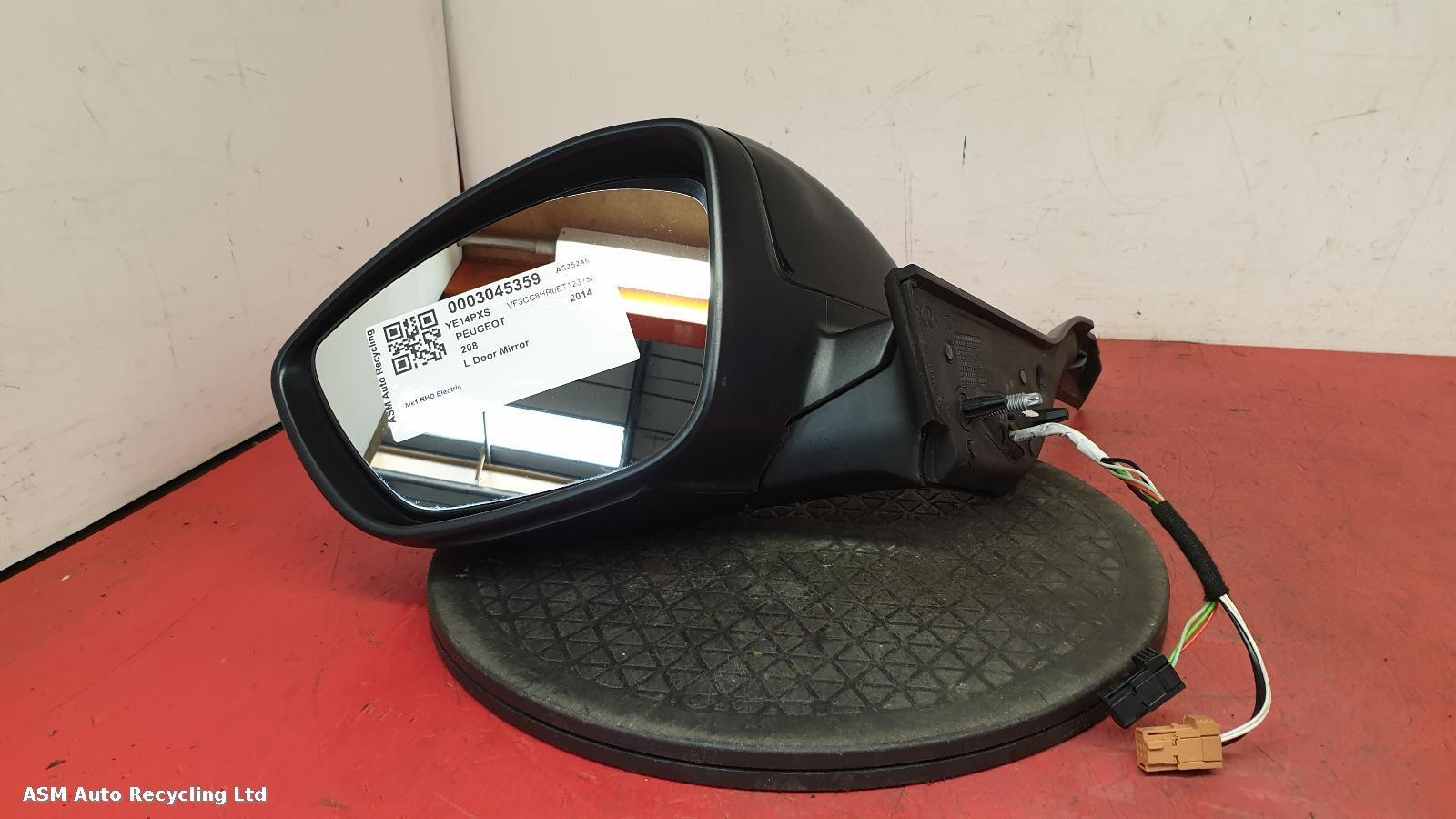 View Auto part L Door Mirror Peugeot 208 2014