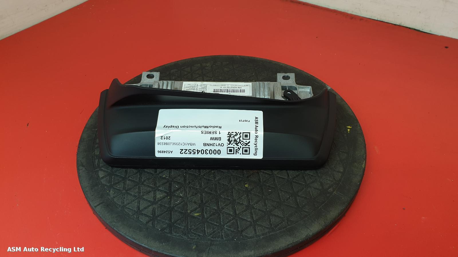 View Auto part Radio Display Bmw 1 Series 2012