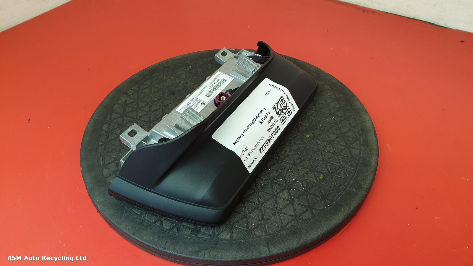 View Auto part Radio Display Bmw 1 Series 2012