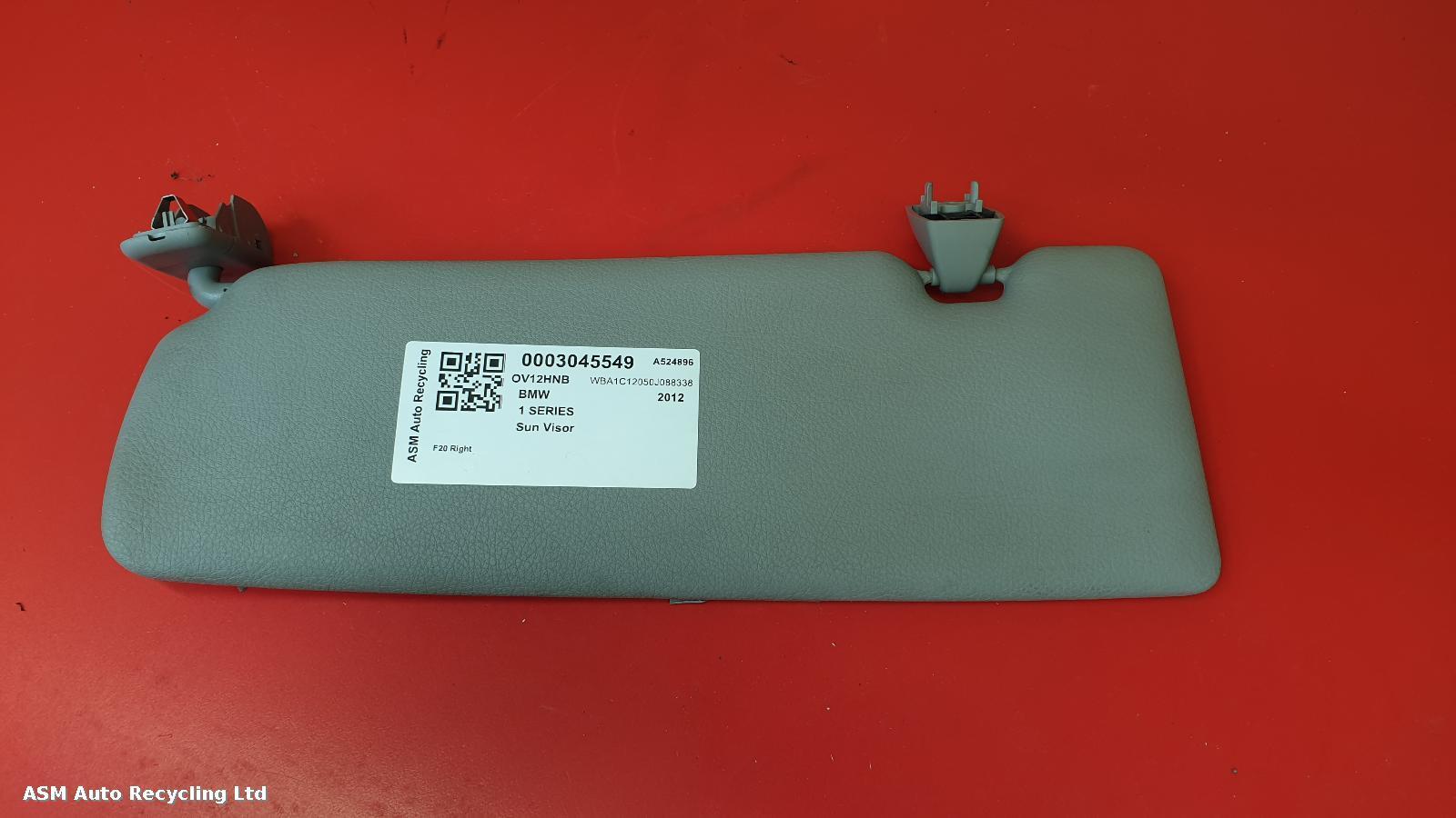 View Auto part Sun visor Bmw 1 Series 2012