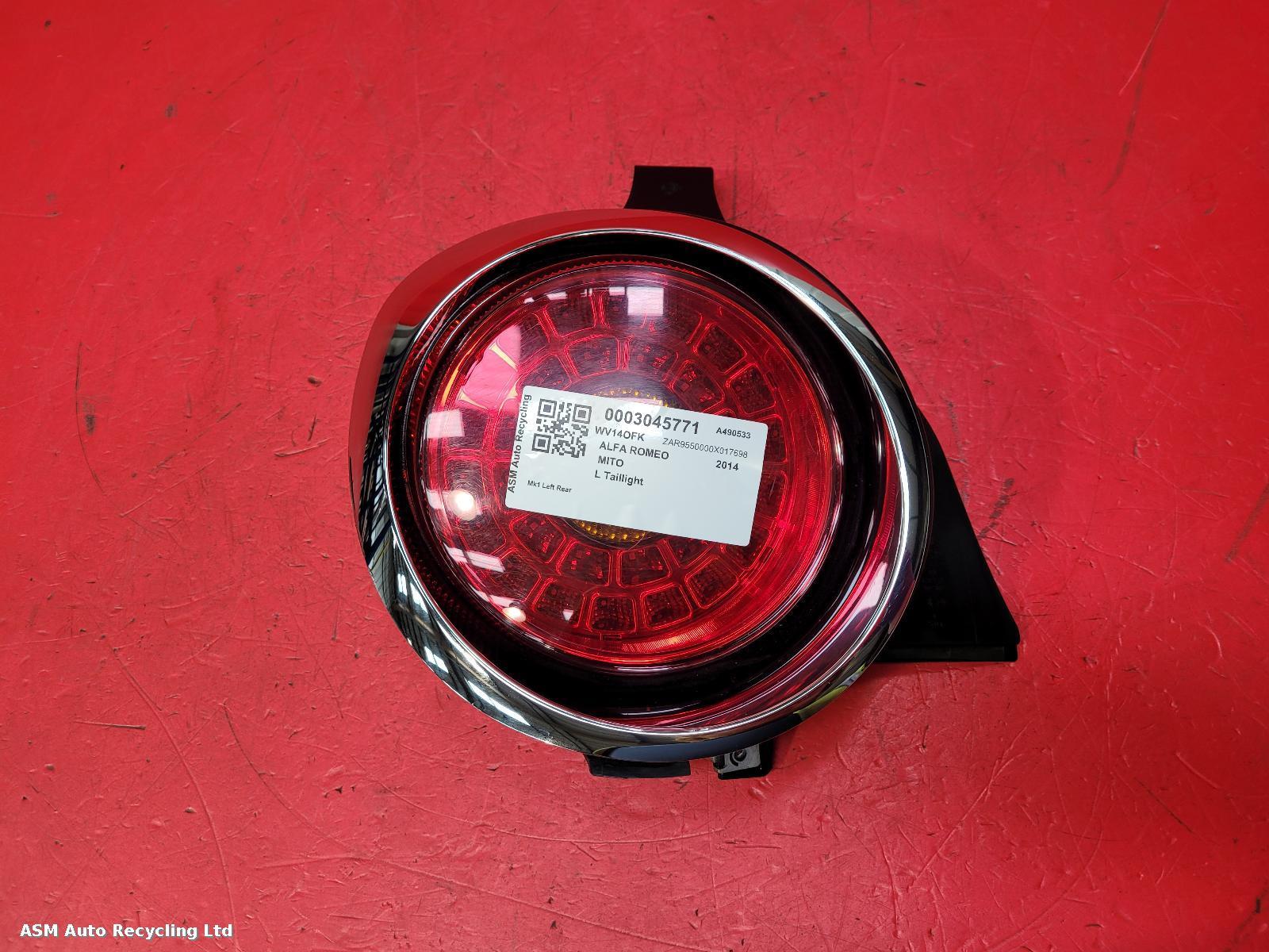 View Auto part L Taillight Alfa Romeo Mito 2014