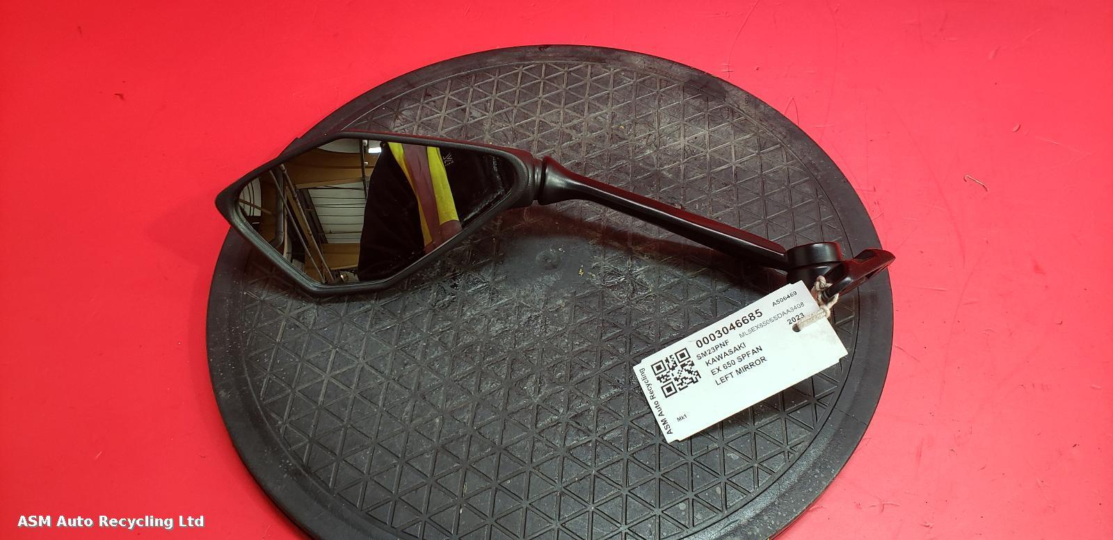 View Auto part Left Mirror Kawasaki Ex 650 Spfan 2023