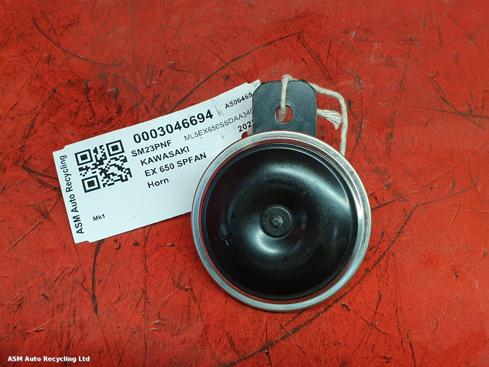 View Auto part Horn Kawasaki Ex 650 Spfan 2023
