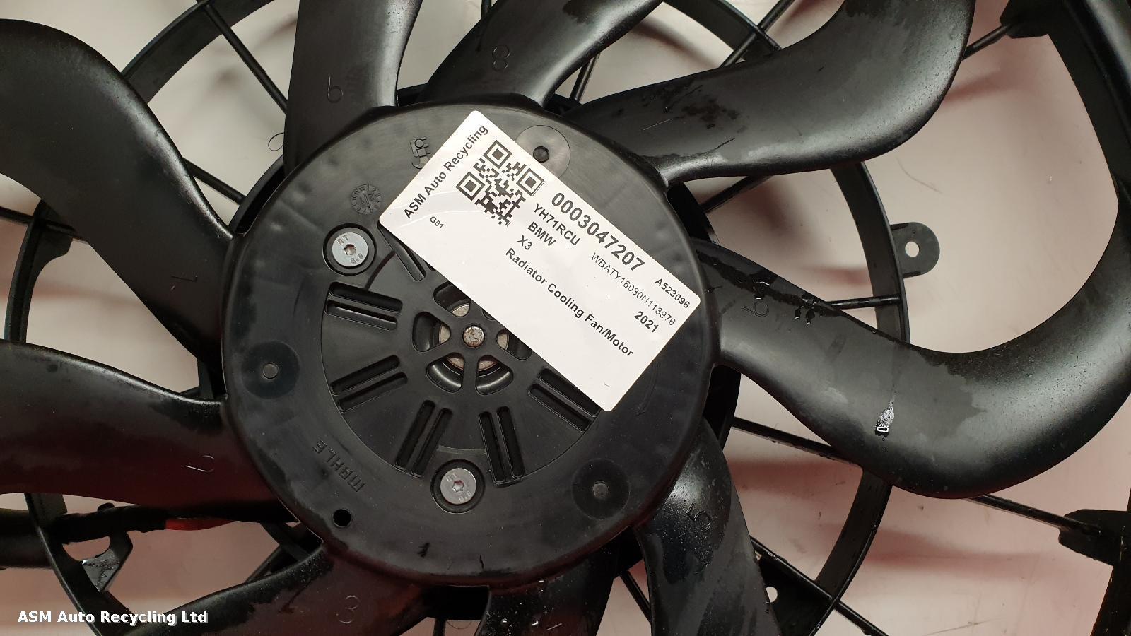 View Auto part Engine Cooling Motor Bmw X3 2021