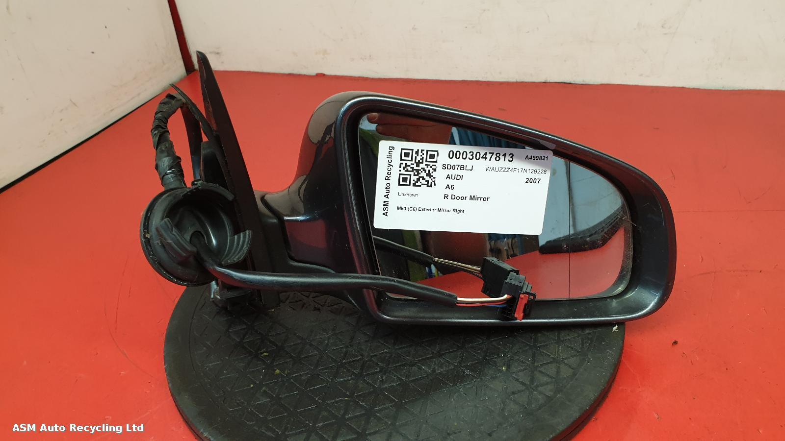 View Auto part R Door Mirror Audi A6 2007