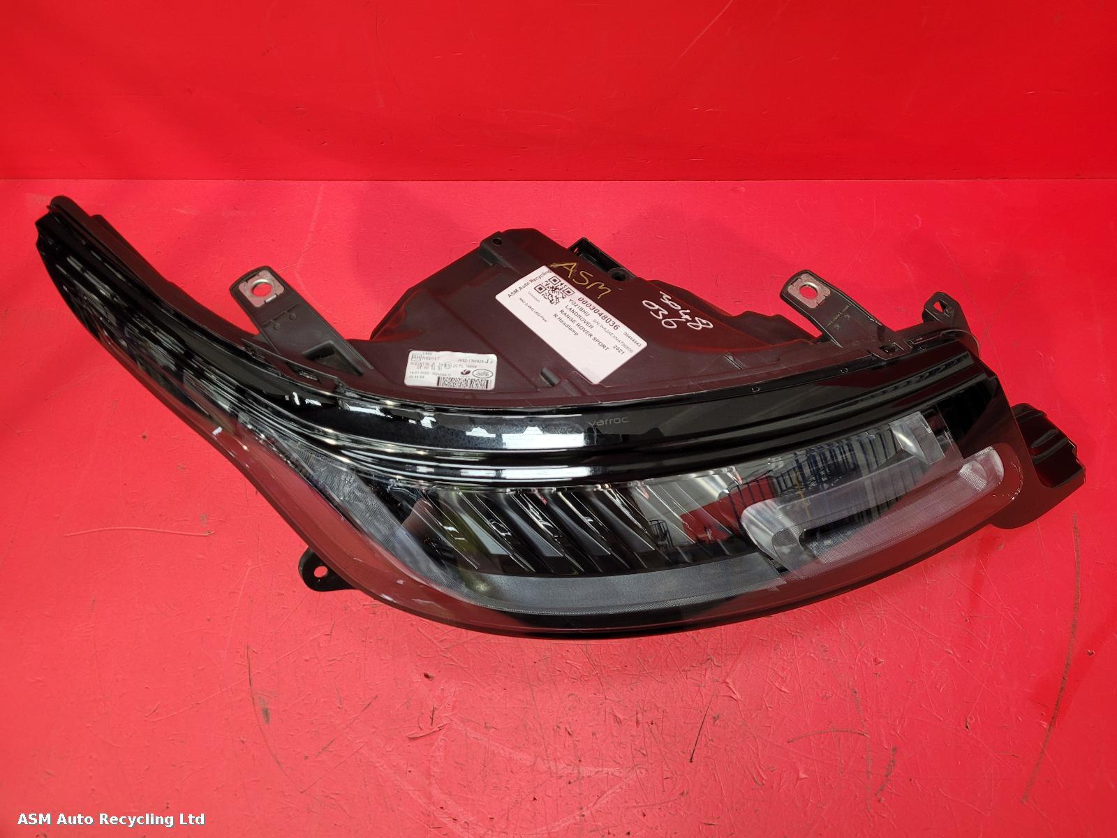 View Auto part R Headlamp Land Rover Range Rover Sport 2021