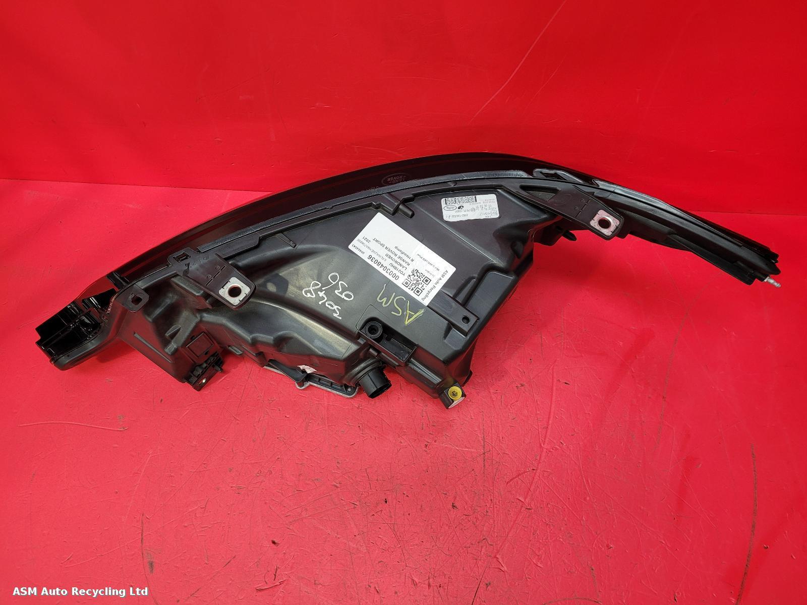 View Auto part R Headlamp Land Rover Range Rover Sport 2021
