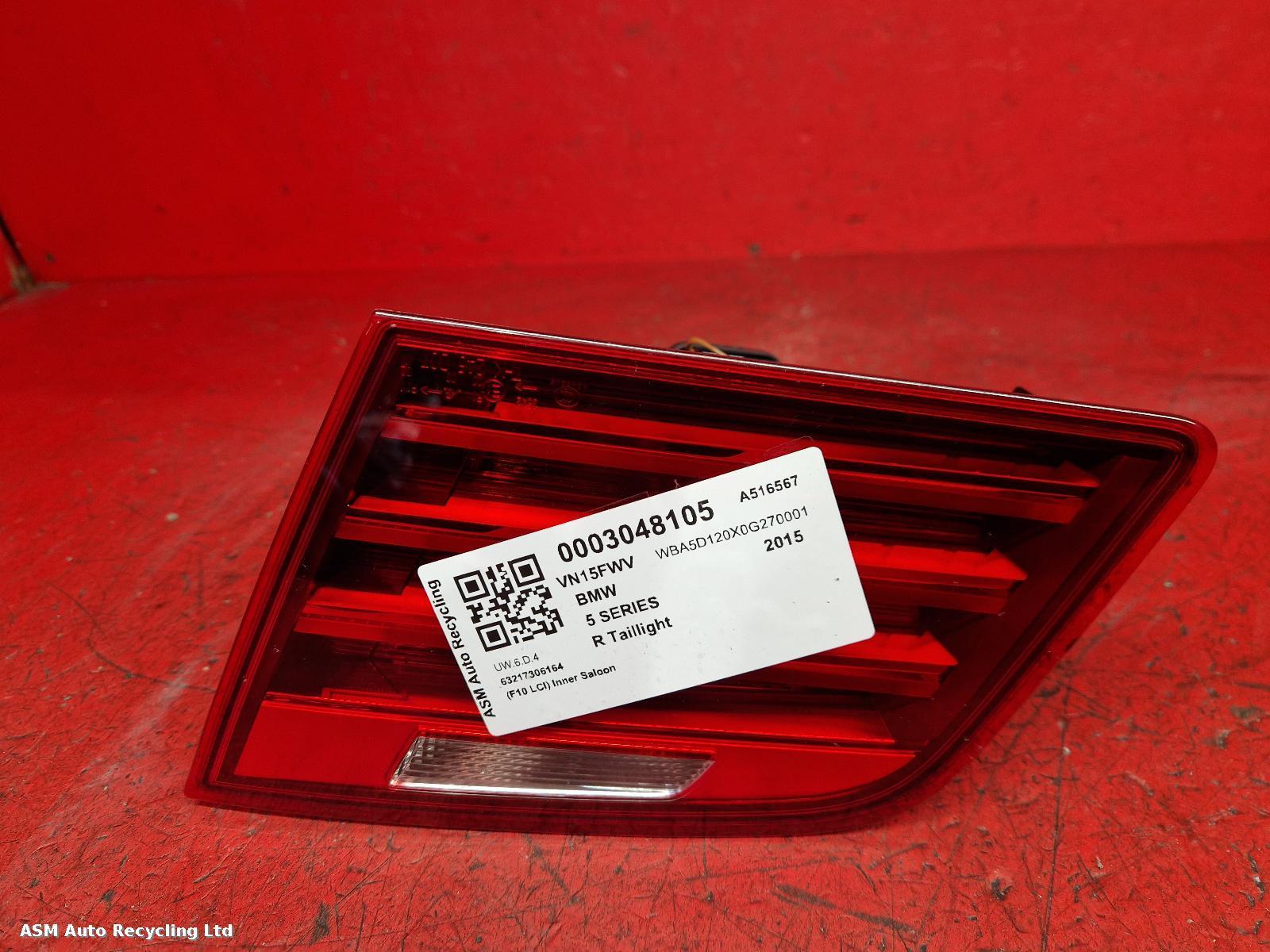 View Auto part R Taillight Bmw 5 Series 2015