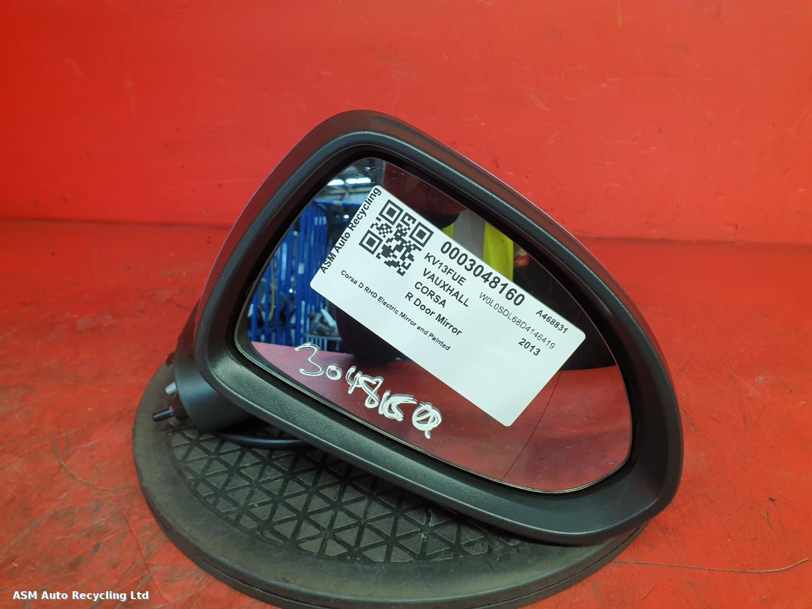 View Auto part R Door Mirror Vauxhall Corsa 2013