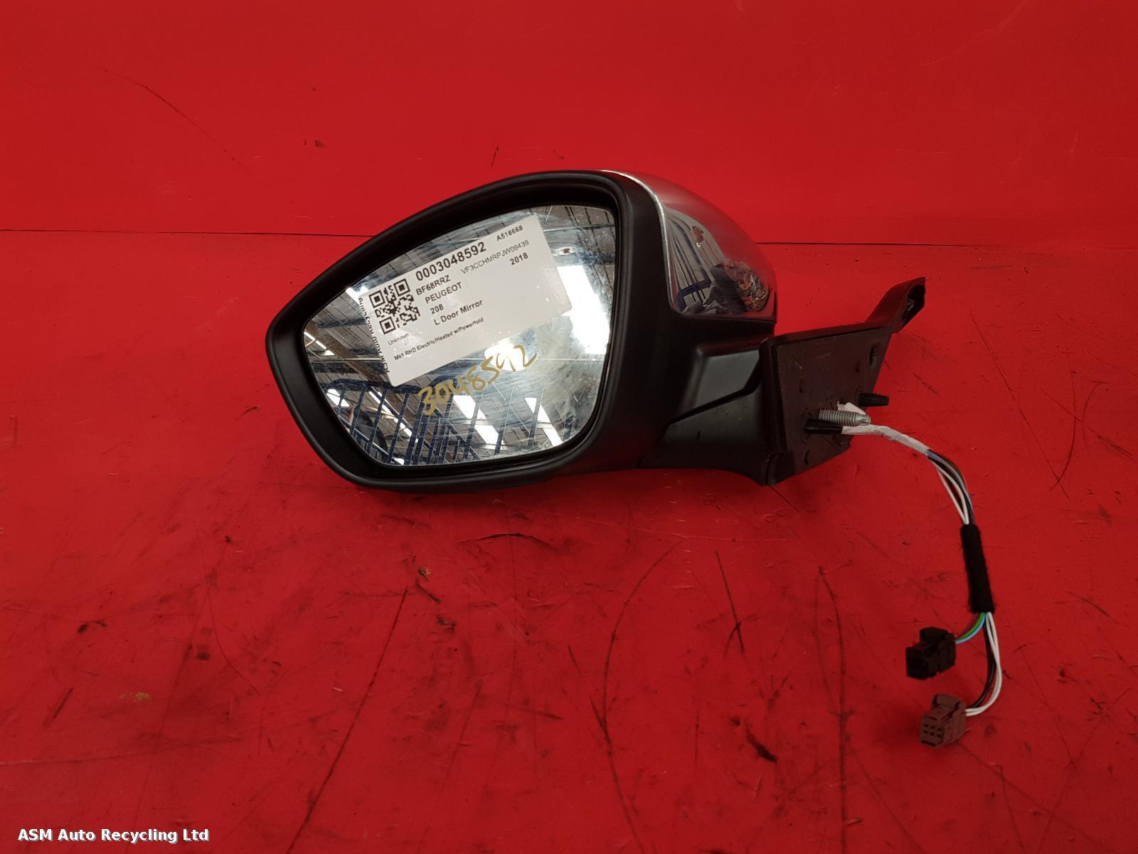 View Auto part L Door Mirror Peugeot 208 2018