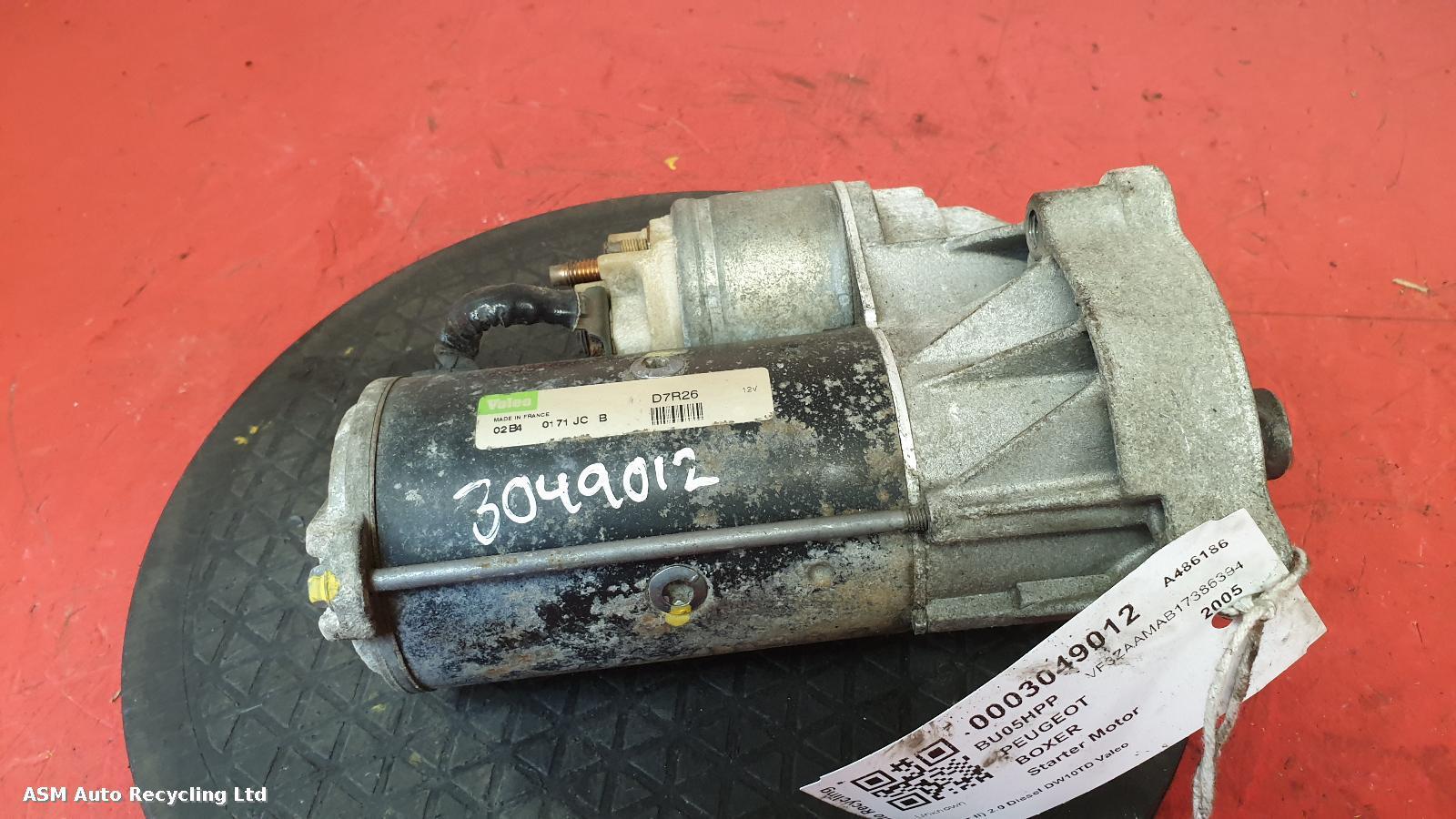 View Auto part Starter Motor Peugeot Boxer 2005