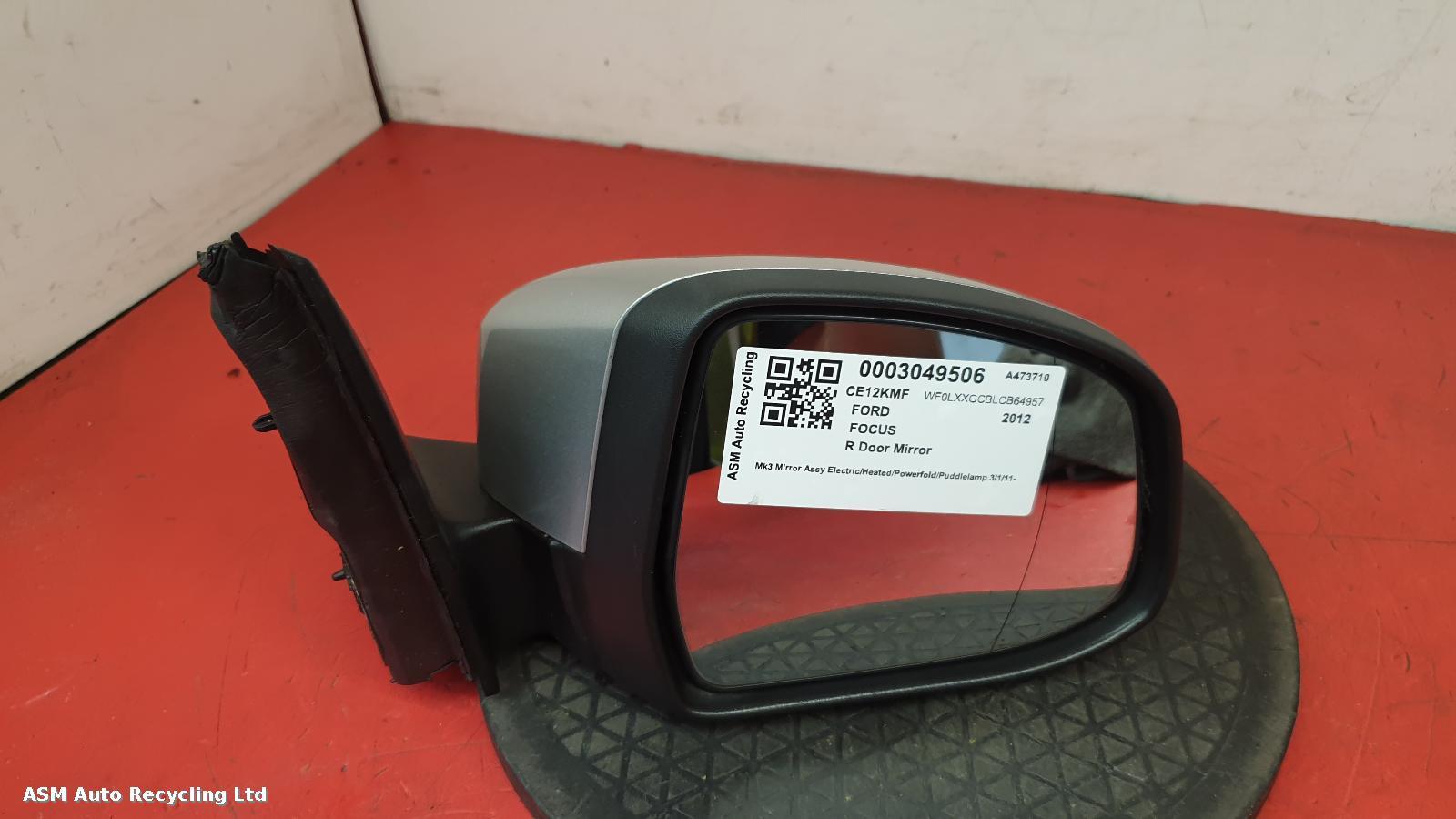 View Auto part R Door Mirror Ford Focus 2012