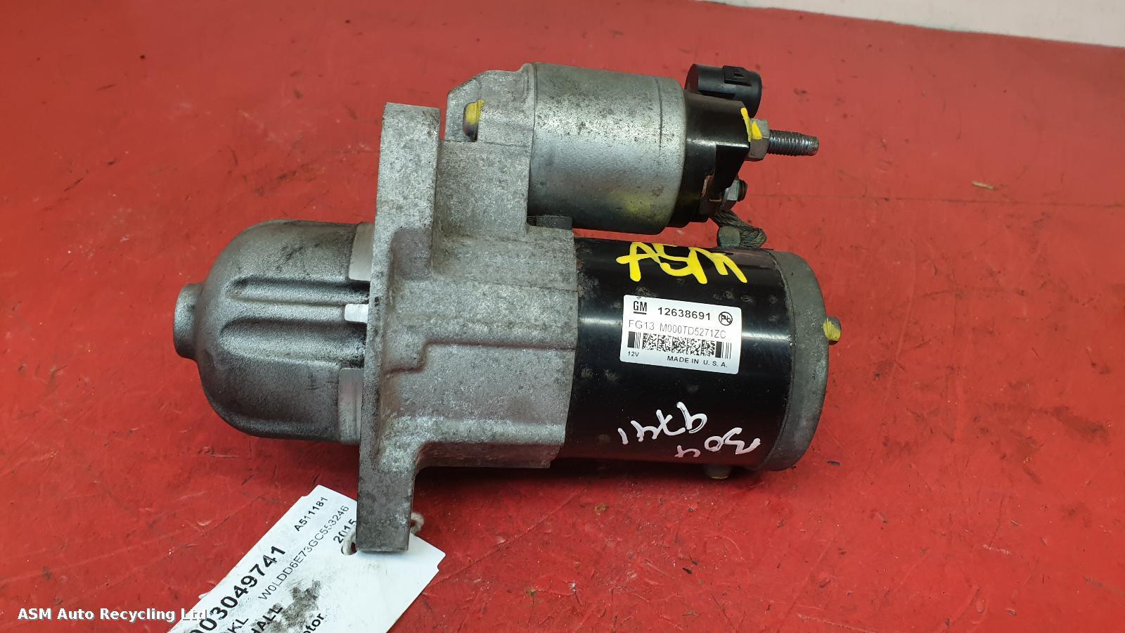 View Auto part Starter Motor Vauxhall Viva 2015