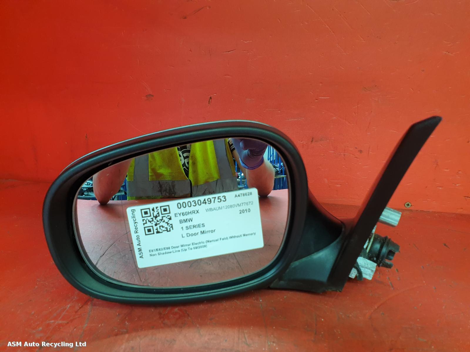 View Auto part L Door Mirror Bmw 1 Series 2010