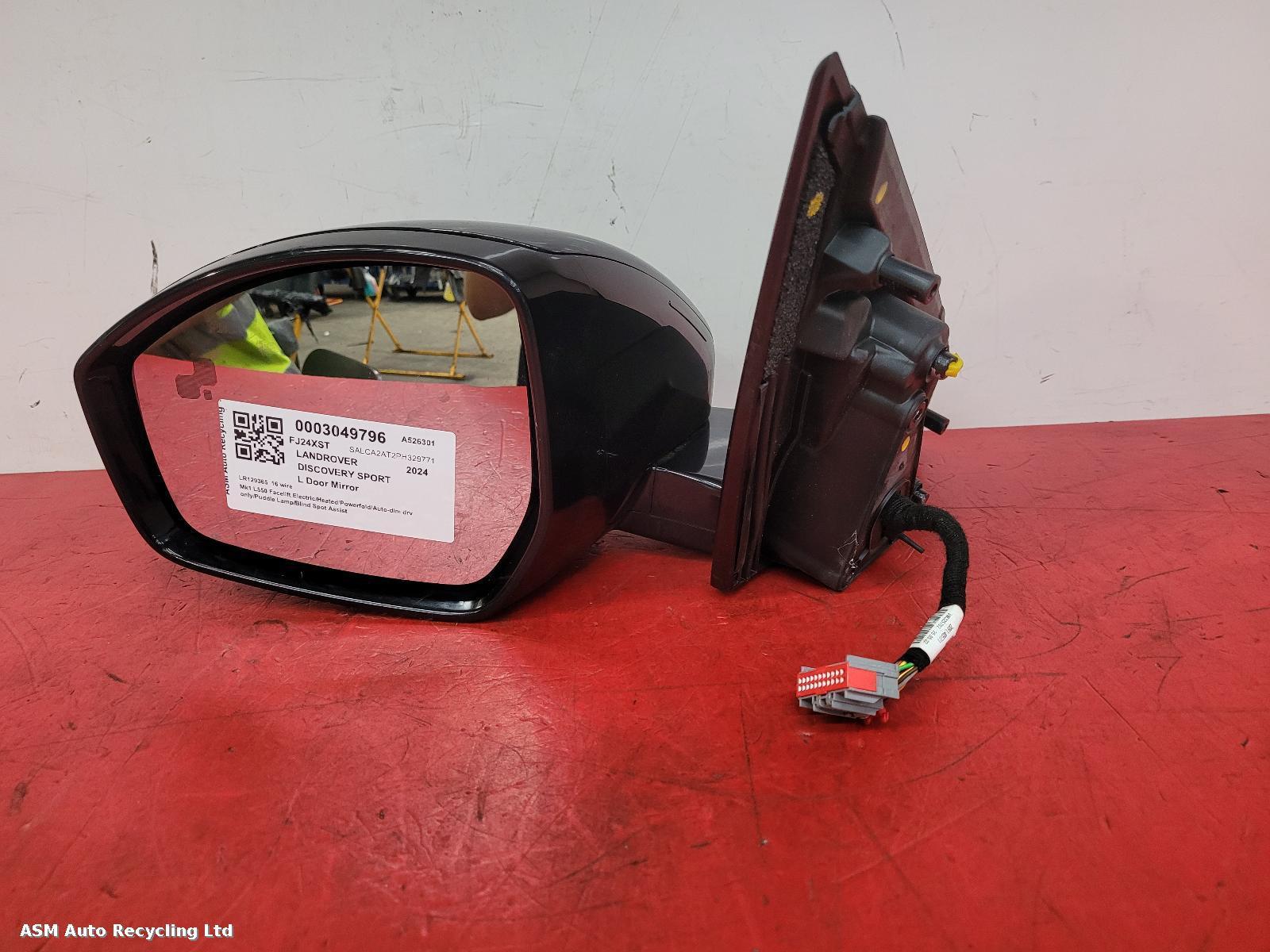 View Auto part L Door Mirror Land Rover Discovery Sport 2024