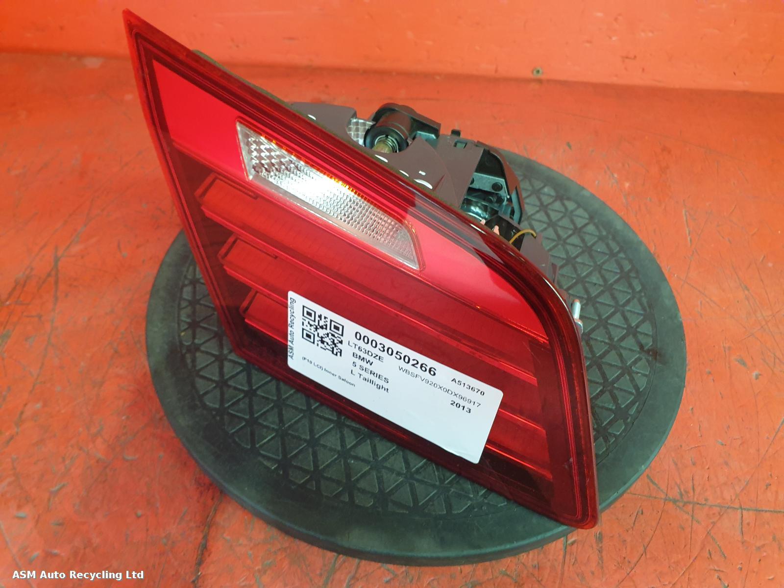View Auto part L Taillight Bmw 5 Series 2013
