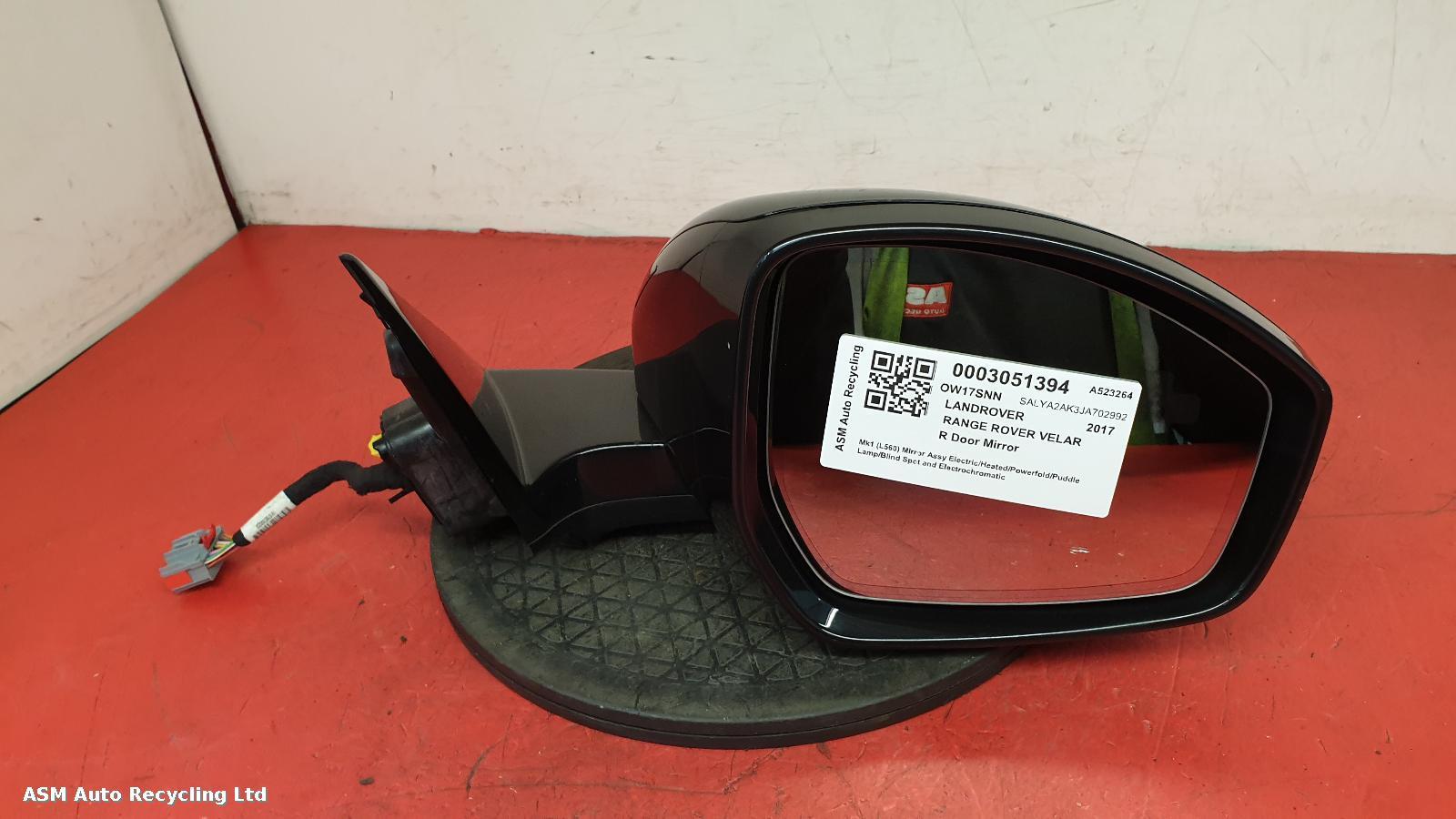 View Auto part R Door Mirror Land Rover Range Rover Velar 2017