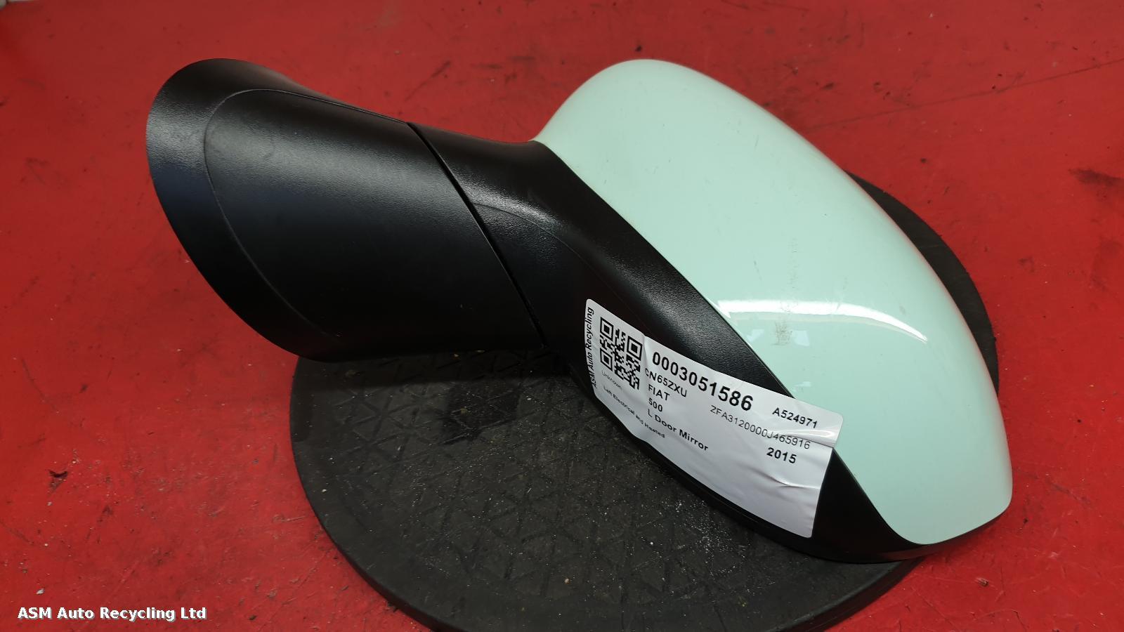 View Auto part L Door Mirror Fiat 500 2015