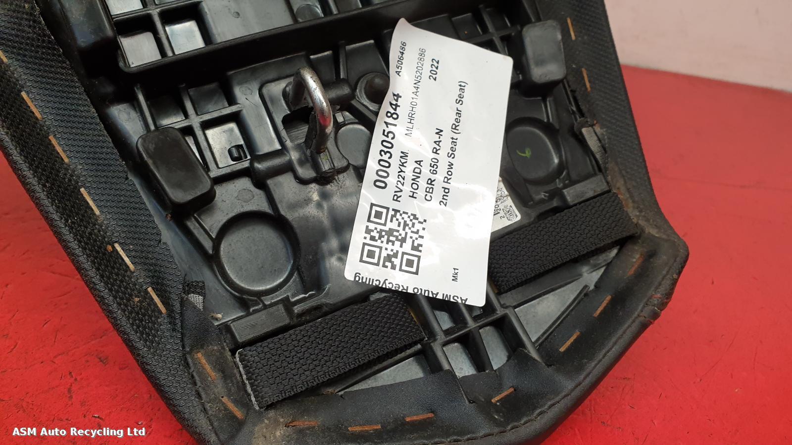 View Auto part 2nd Seat (Rear Seat) Honda Cbr 650 Ra-n 2022