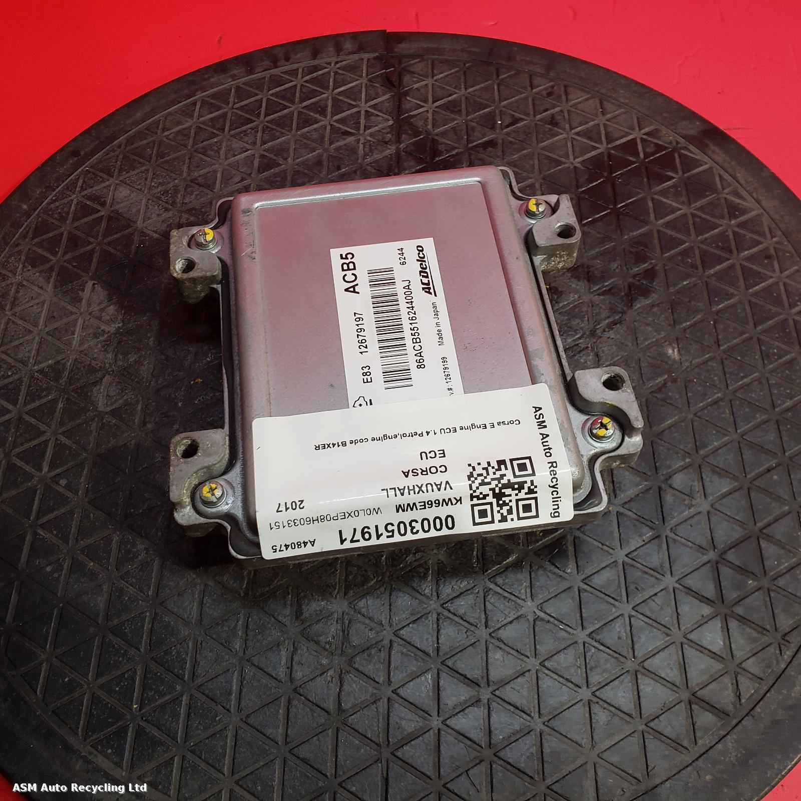 View Auto part ECU Vauxhall Corsa 2017