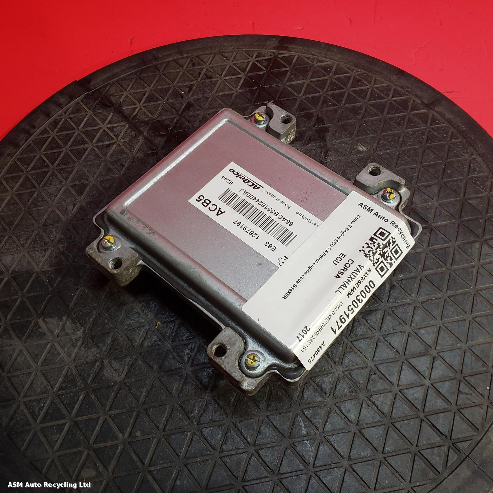 View Auto part ECU Vauxhall Corsa 2017