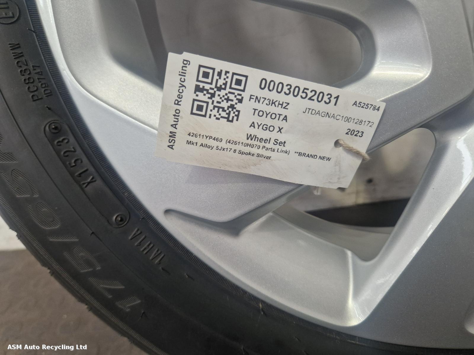 View Auto part Wheel Set Toyota Aygo X 2023