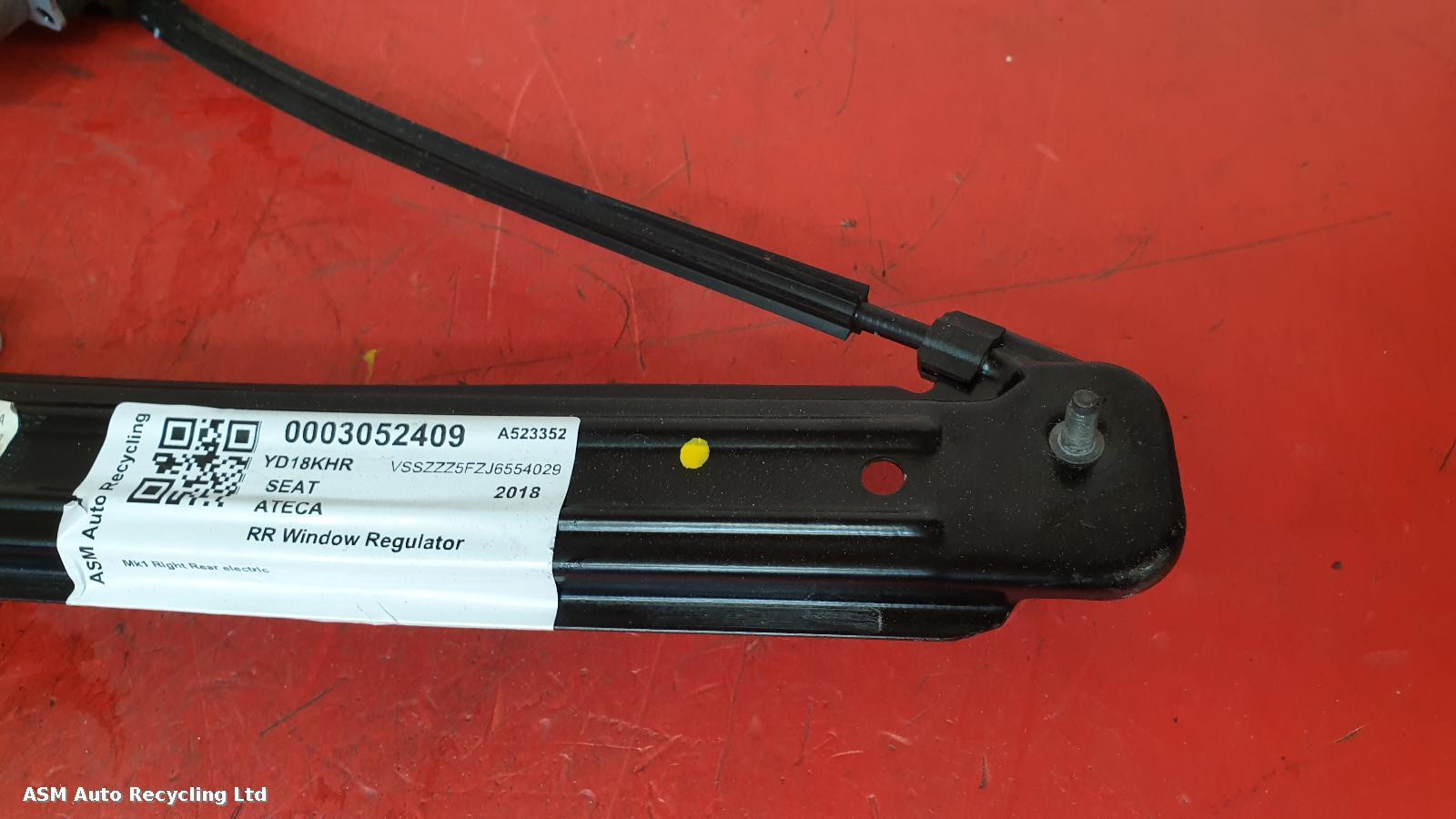 View Auto part RR Window Regulator Seat Ateca 2018