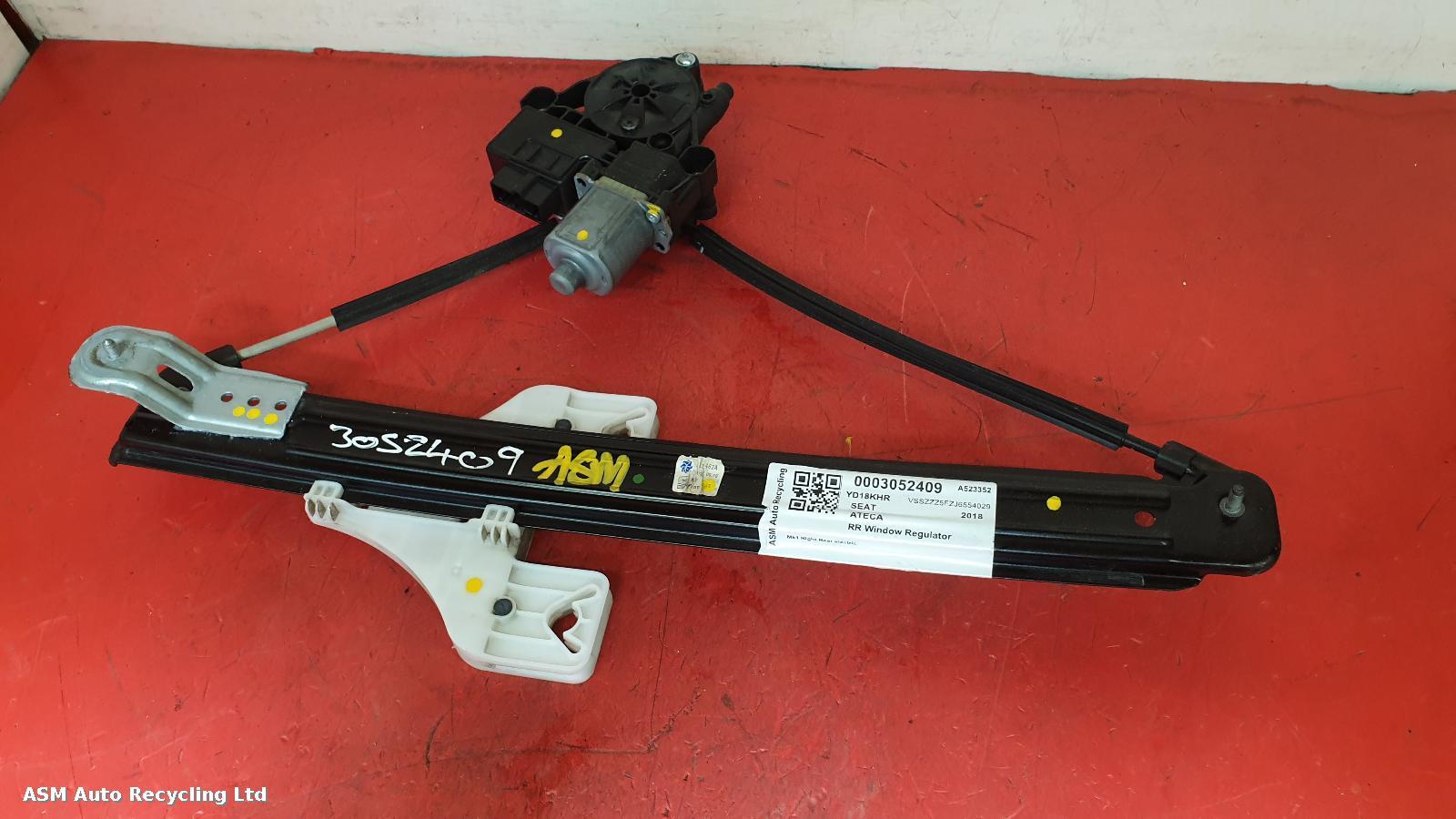 View Auto part RR Window Regulator Seat Ateca 2018