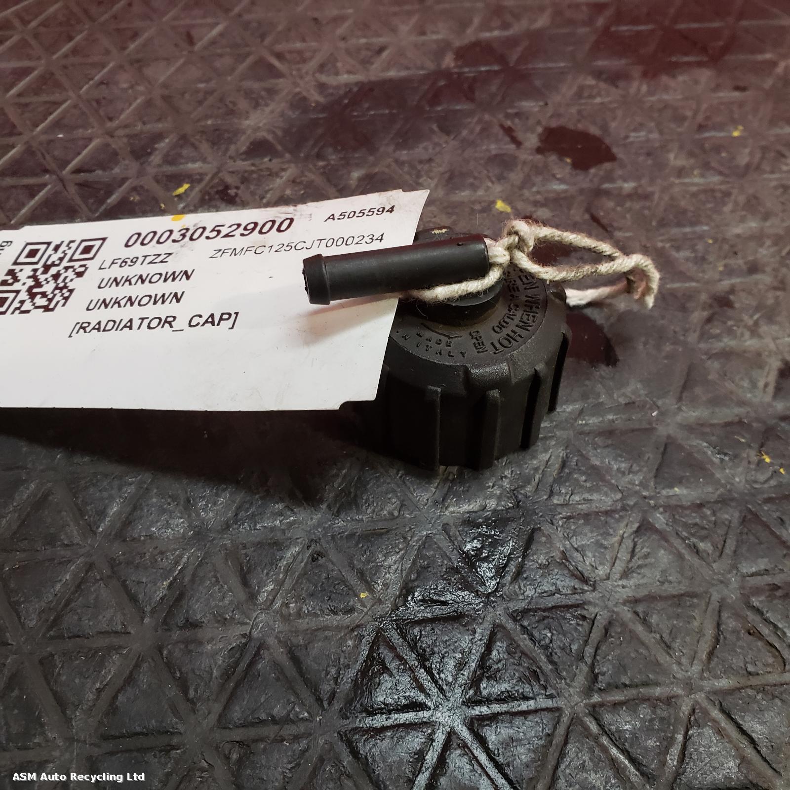 View Auto part Radiator Cap Fantic Caballero 125 2019