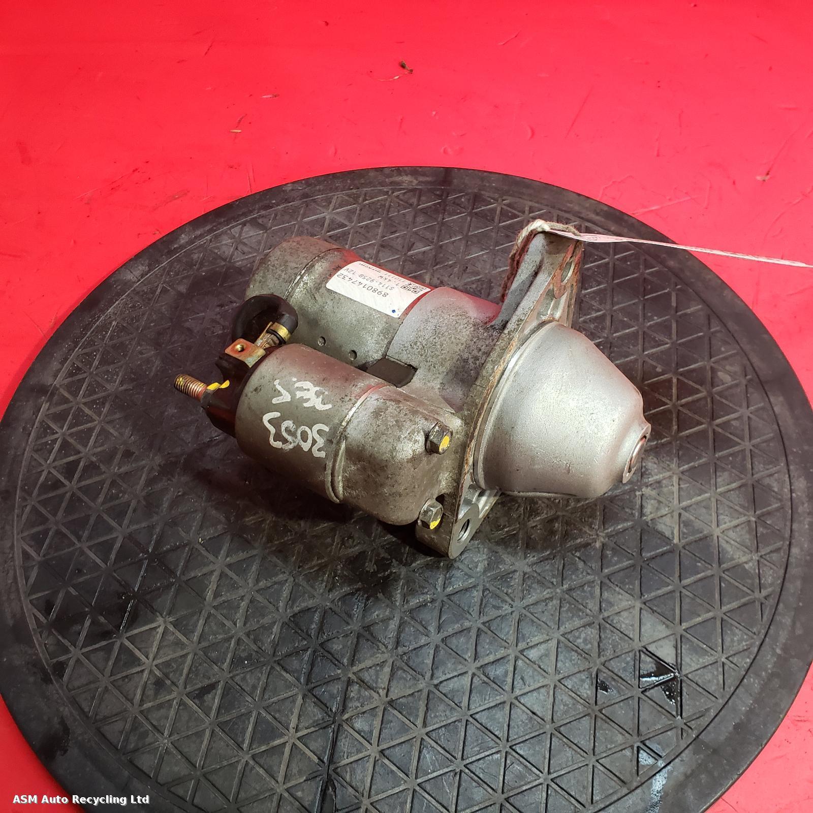 View Auto part Starter Motor Vauxhall Meriva 2011