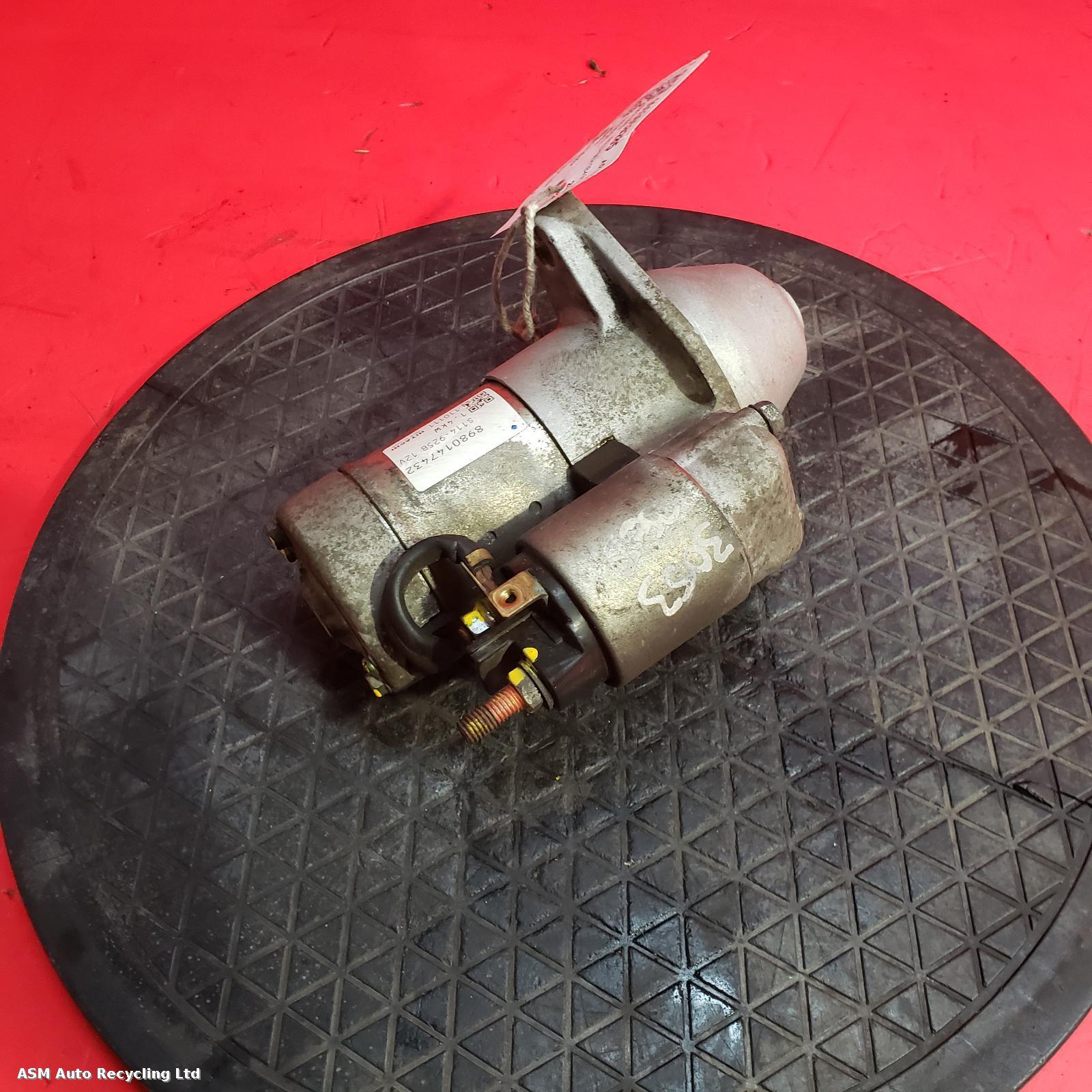 View Auto part Starter Motor Vauxhall Meriva 2011