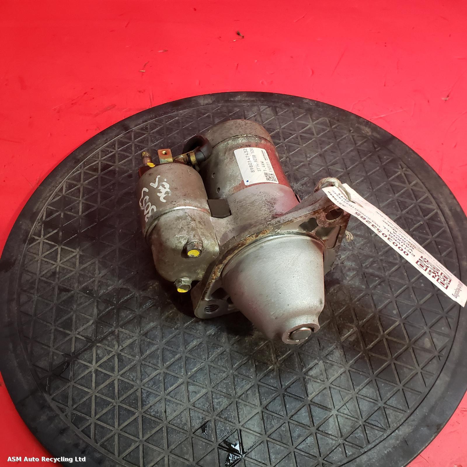 View Auto part Starter Motor Vauxhall Meriva 2011