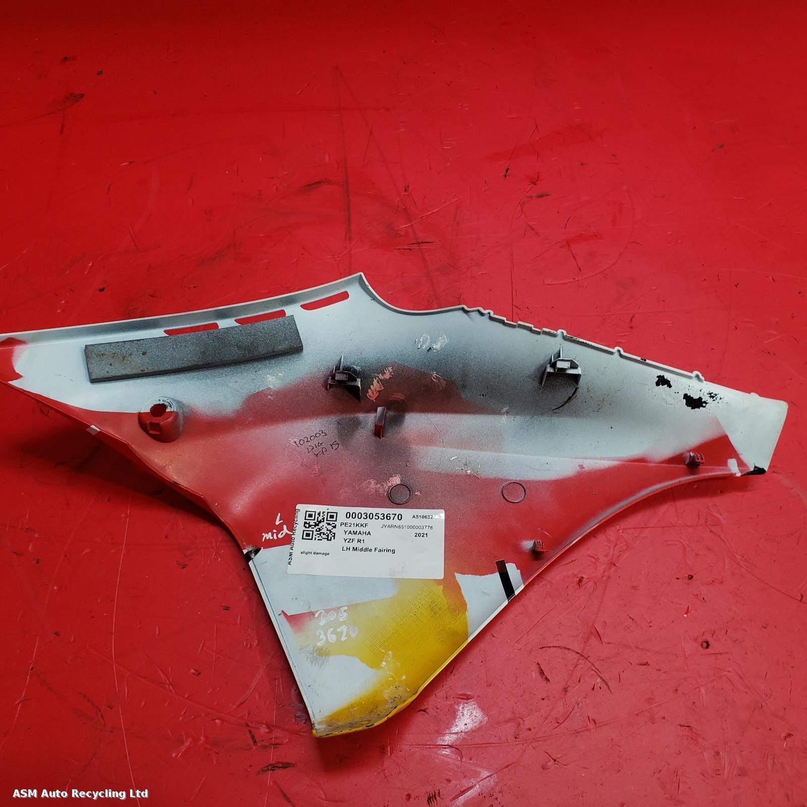 View Auto part LH Middle Fairing Yamaha Yzf R1 2021