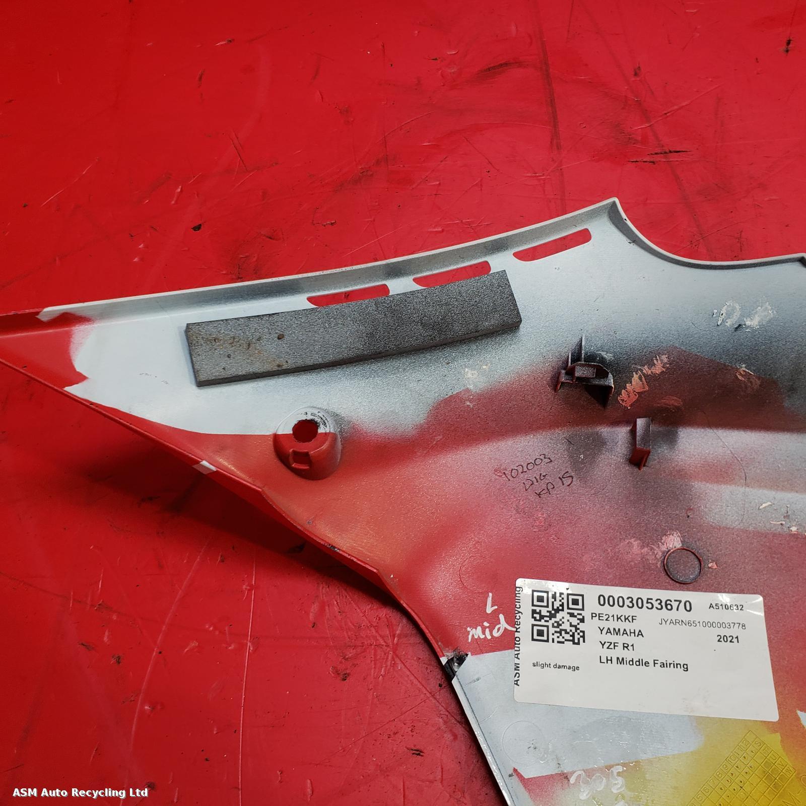 View Auto part LH Middle Fairing Yamaha Yzf R1 2021