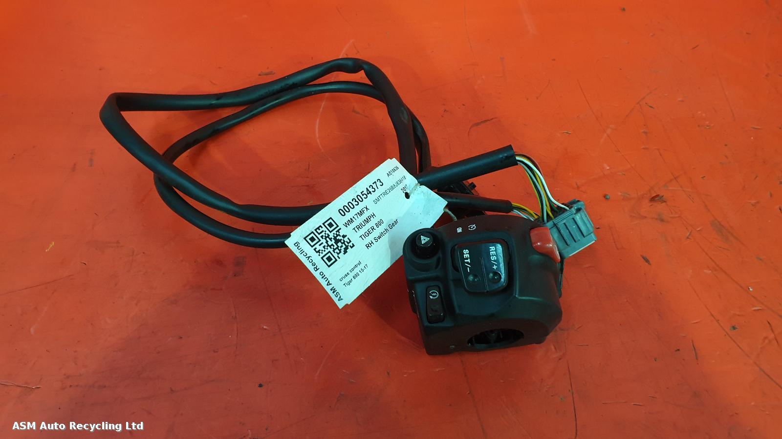 View Auto part RH Switch Gear Triumph Tiger 800 2017