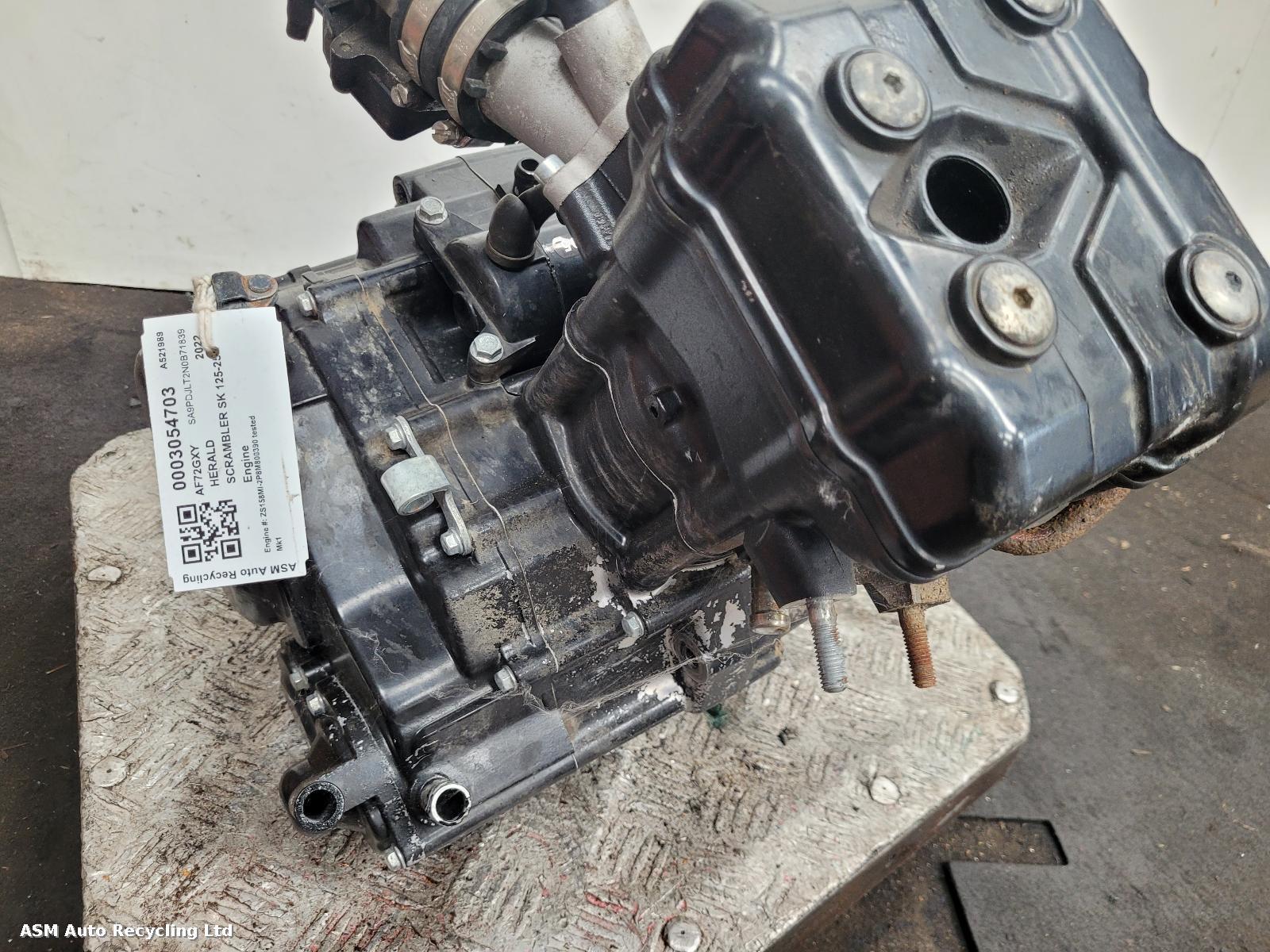 View Auto part Engine Herald Brat 125 2022